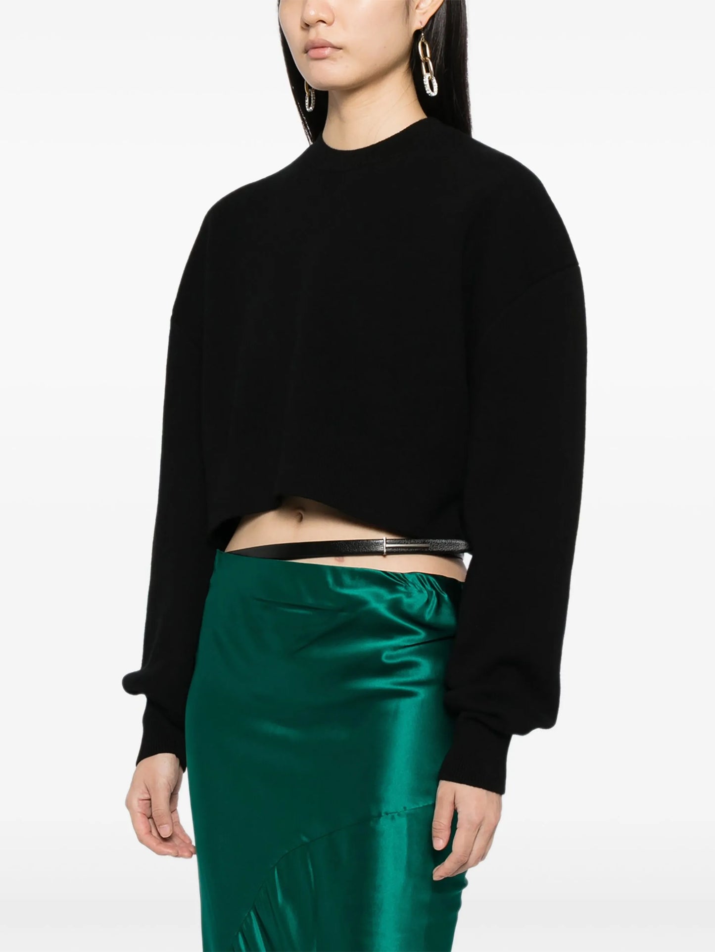 cropped sweater