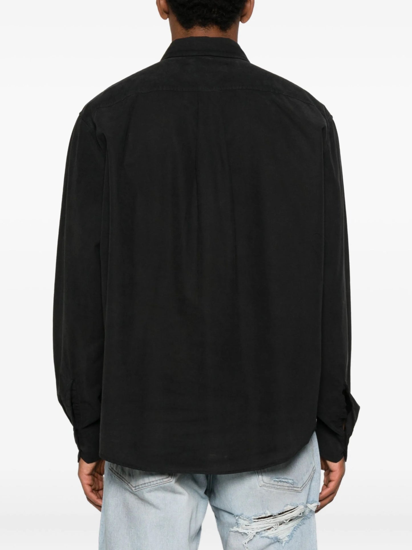 button pocket shirt