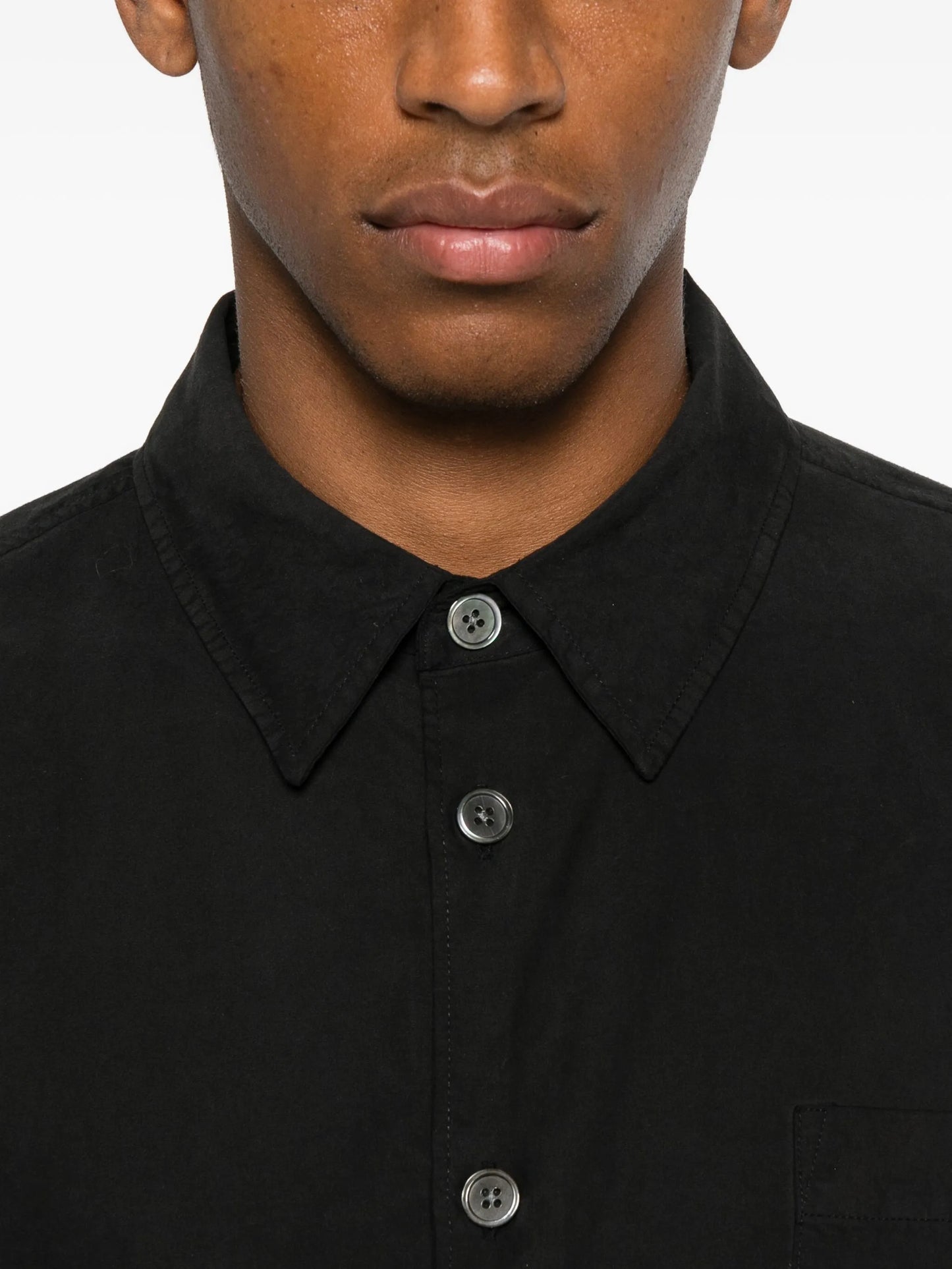 button pocket shirt