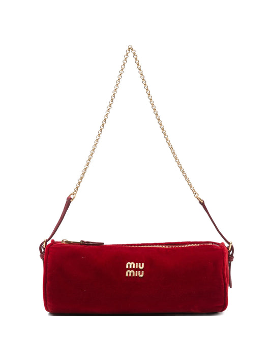 logo-plaque shoulder bag