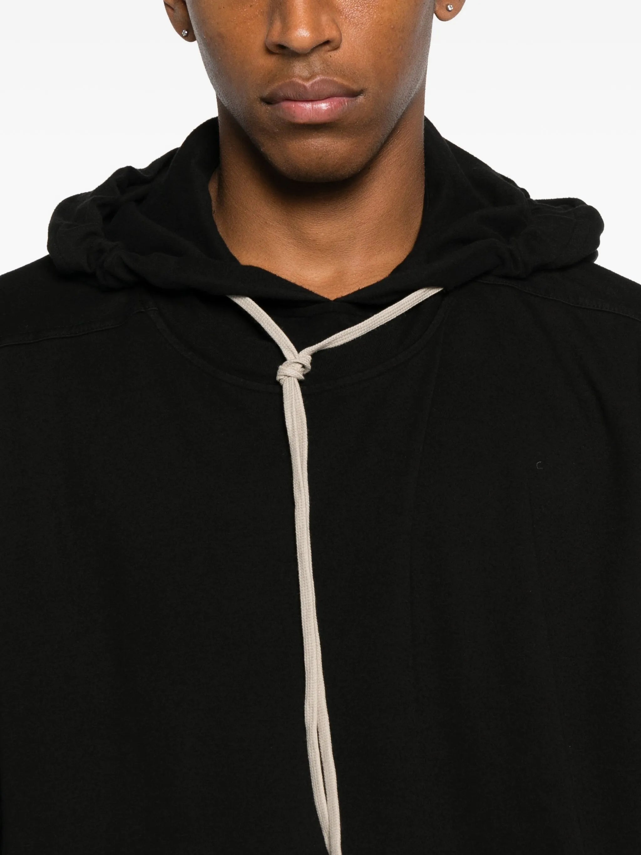 Tommy layered drawstring hoodie