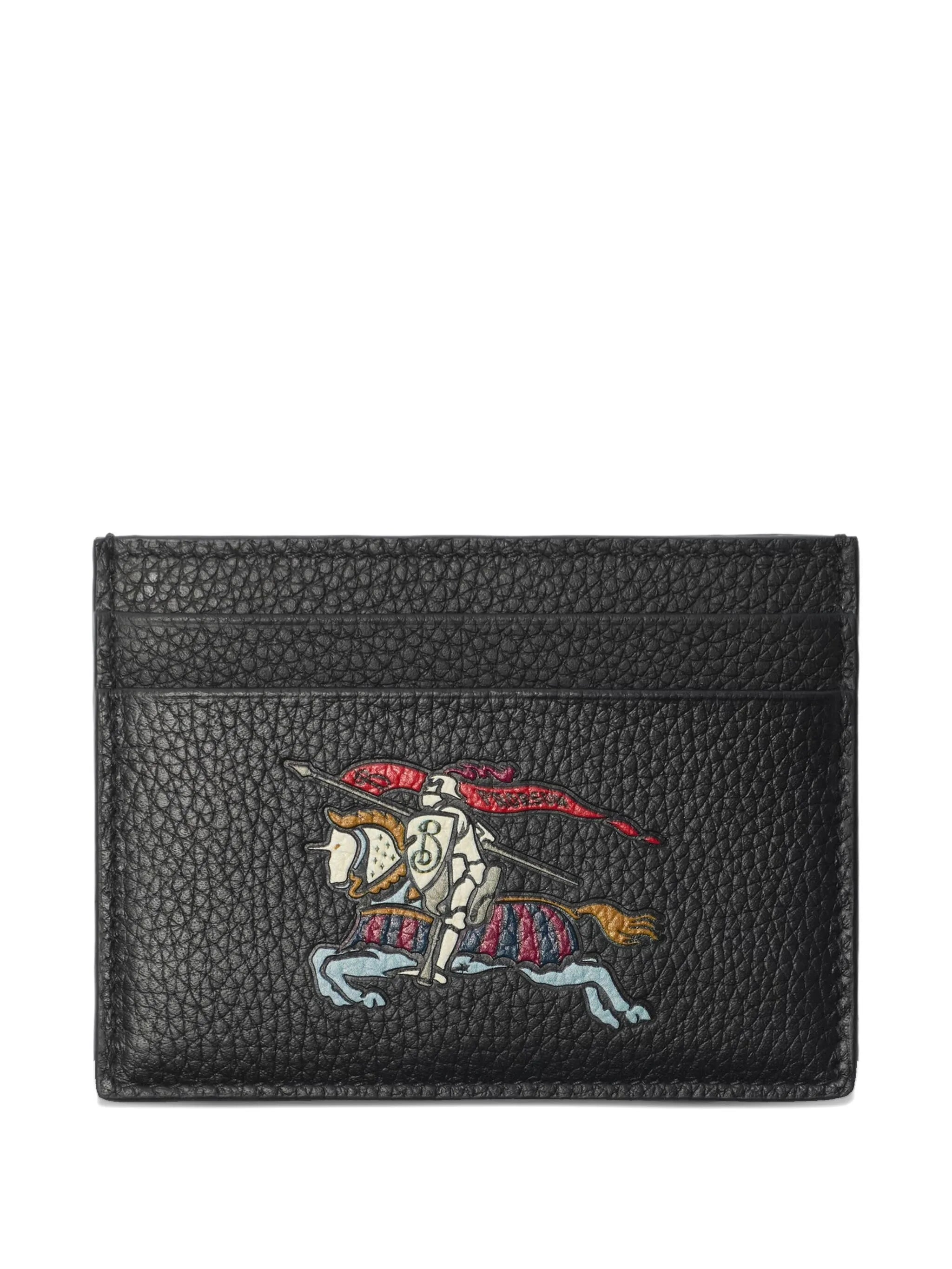 equestrian-knight calf-leather cardholder