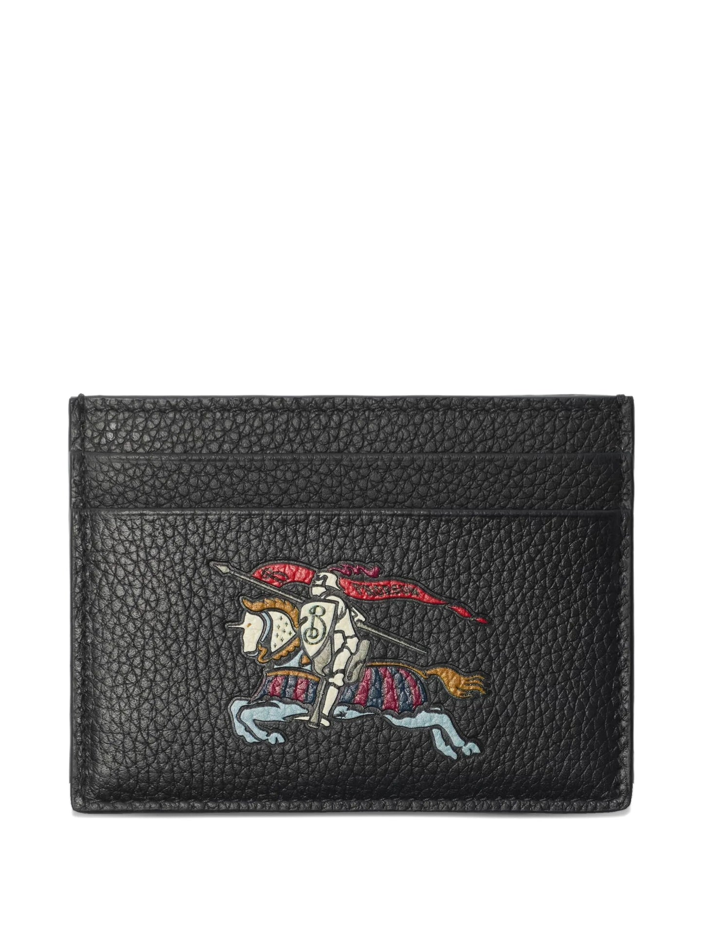 equestrian-knight calf-leather cardholder