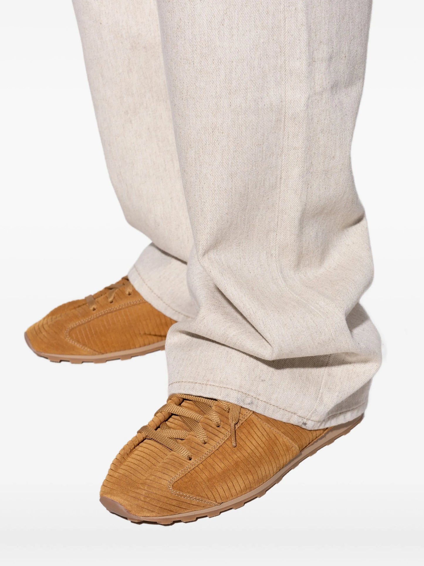 corduroy-textured sneakers
