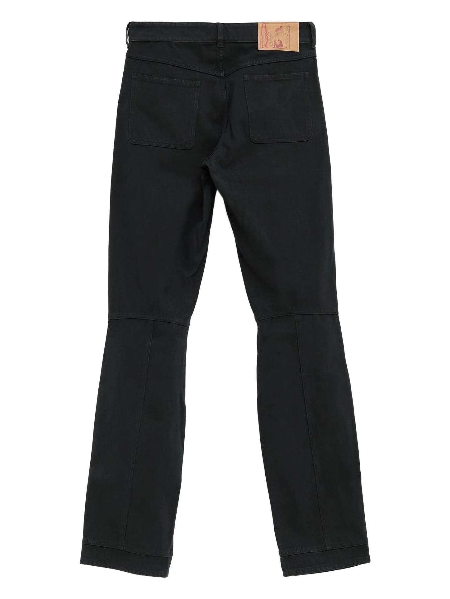 logo-appliqué jeans
