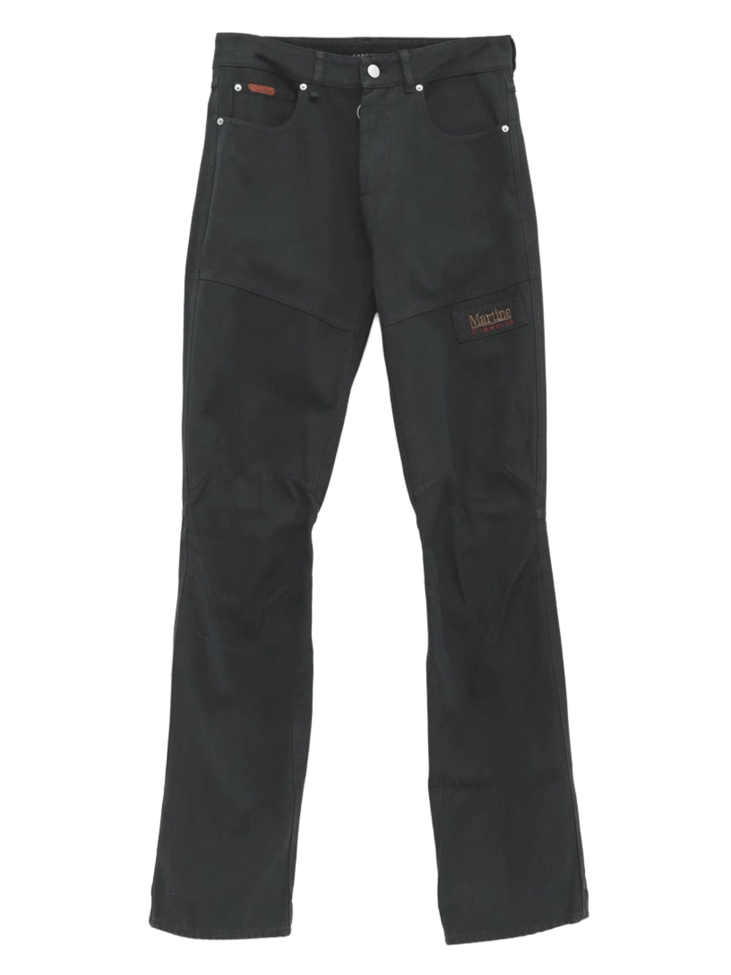 logo-appliqué jeans