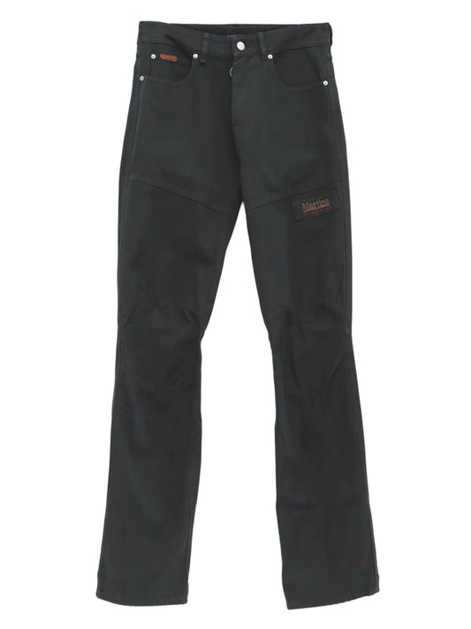 logo-appliqué jeans