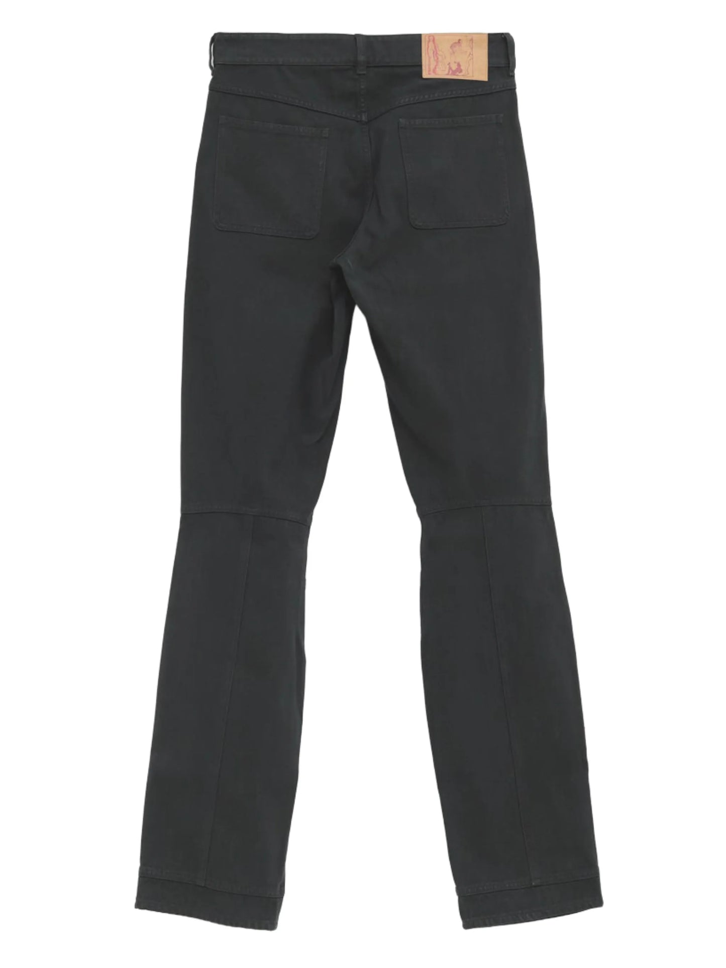 logo-appliqué jeans