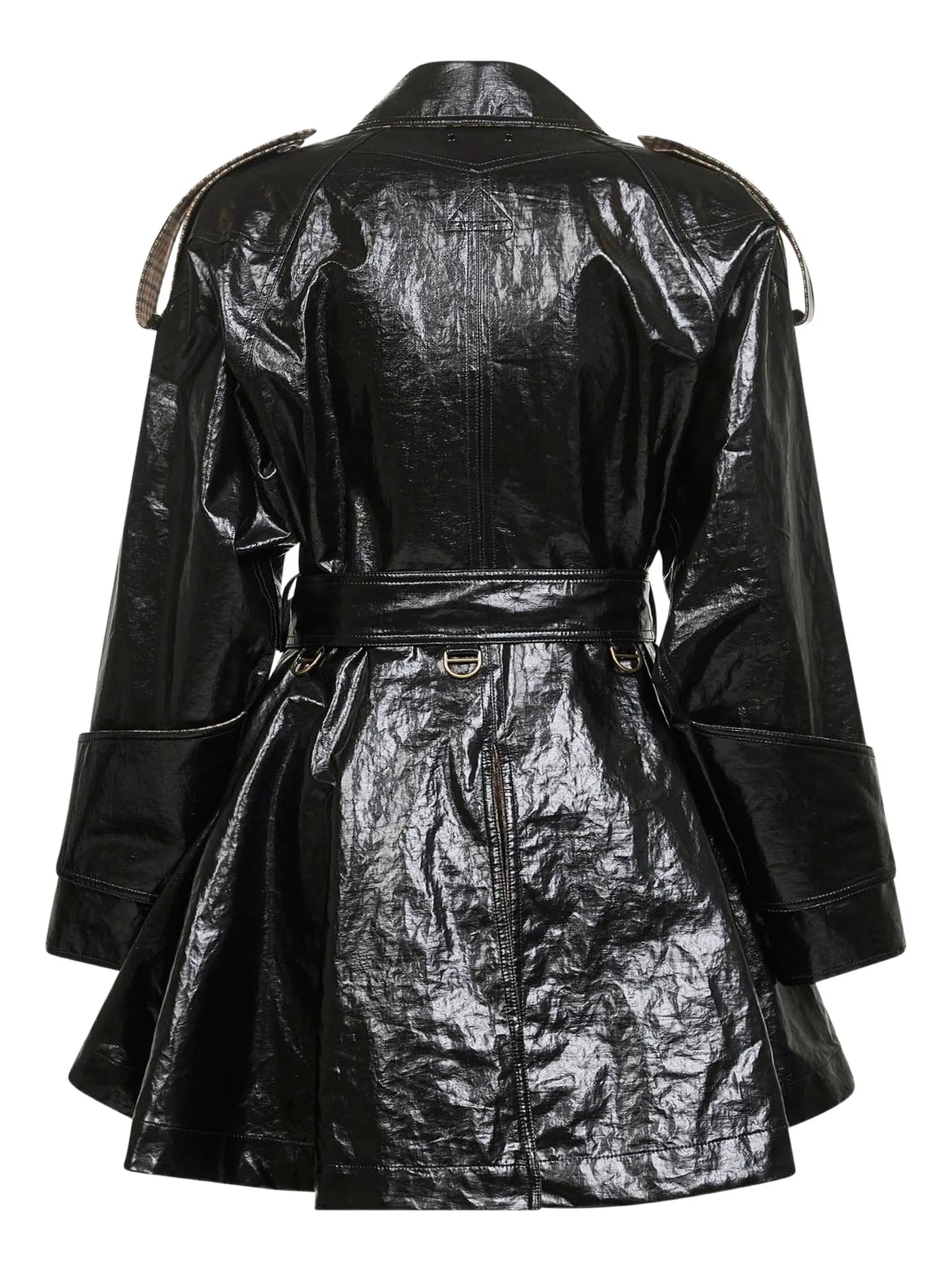butonned coat