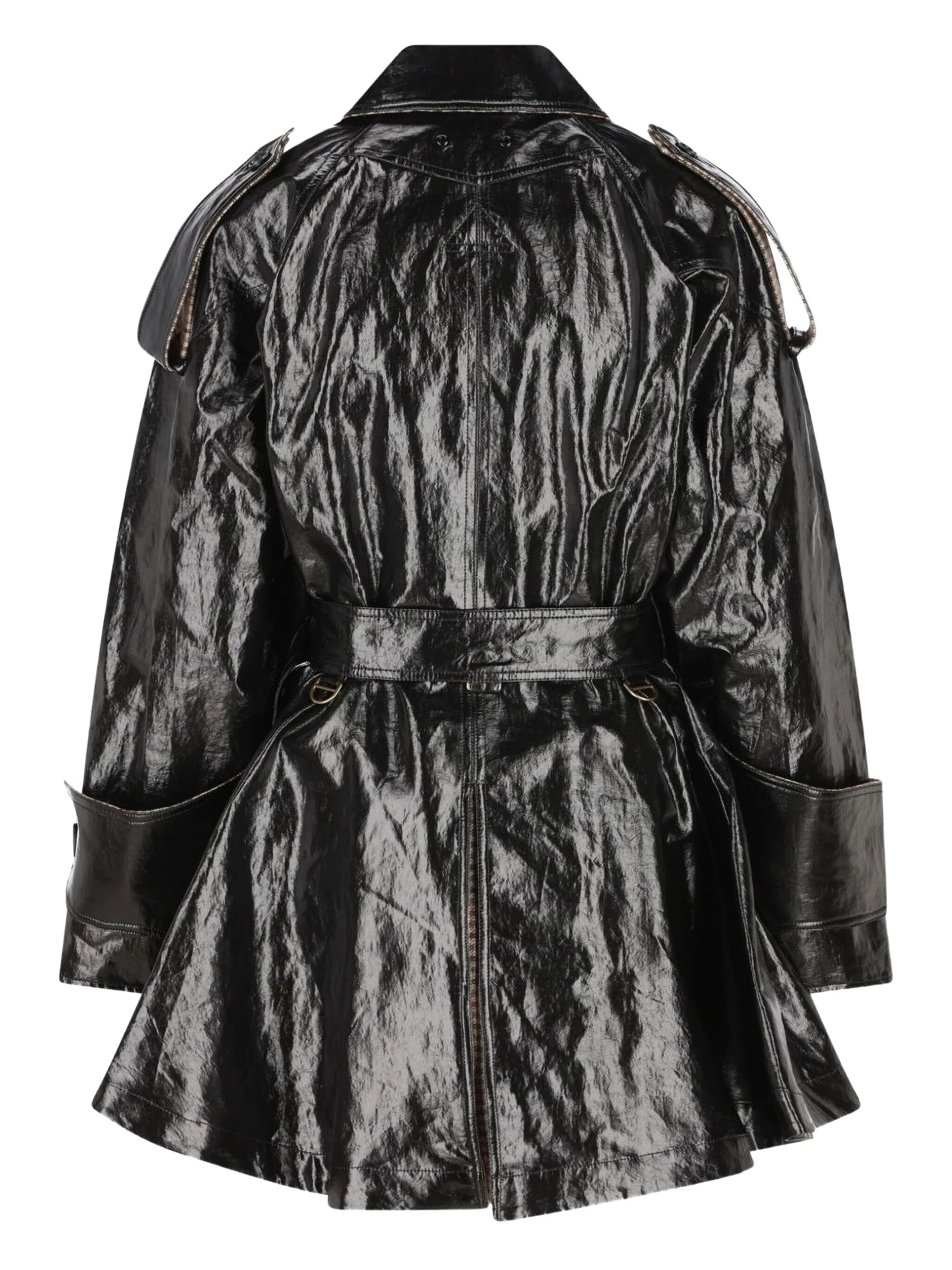 butonned coat