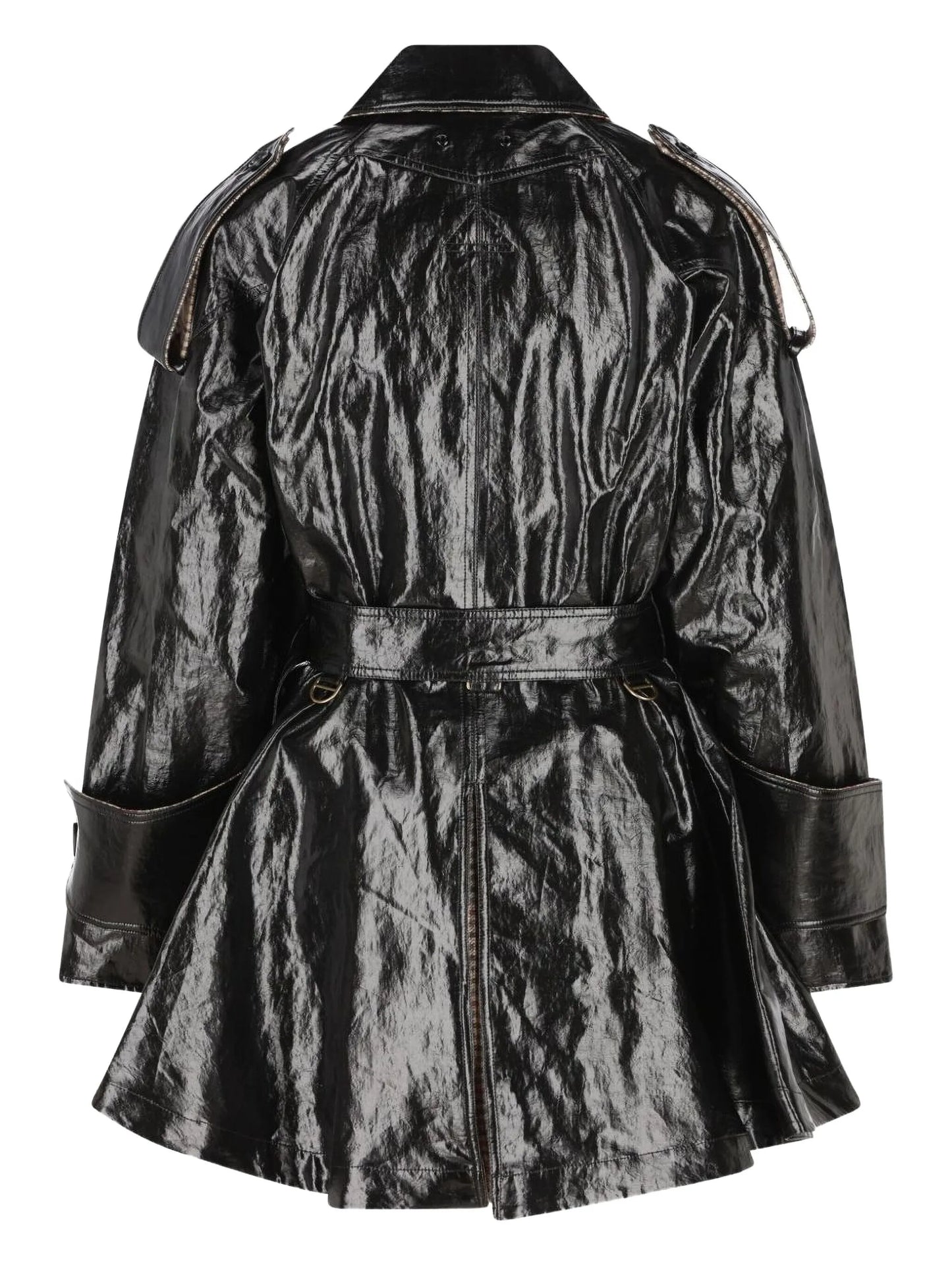 butonned coat