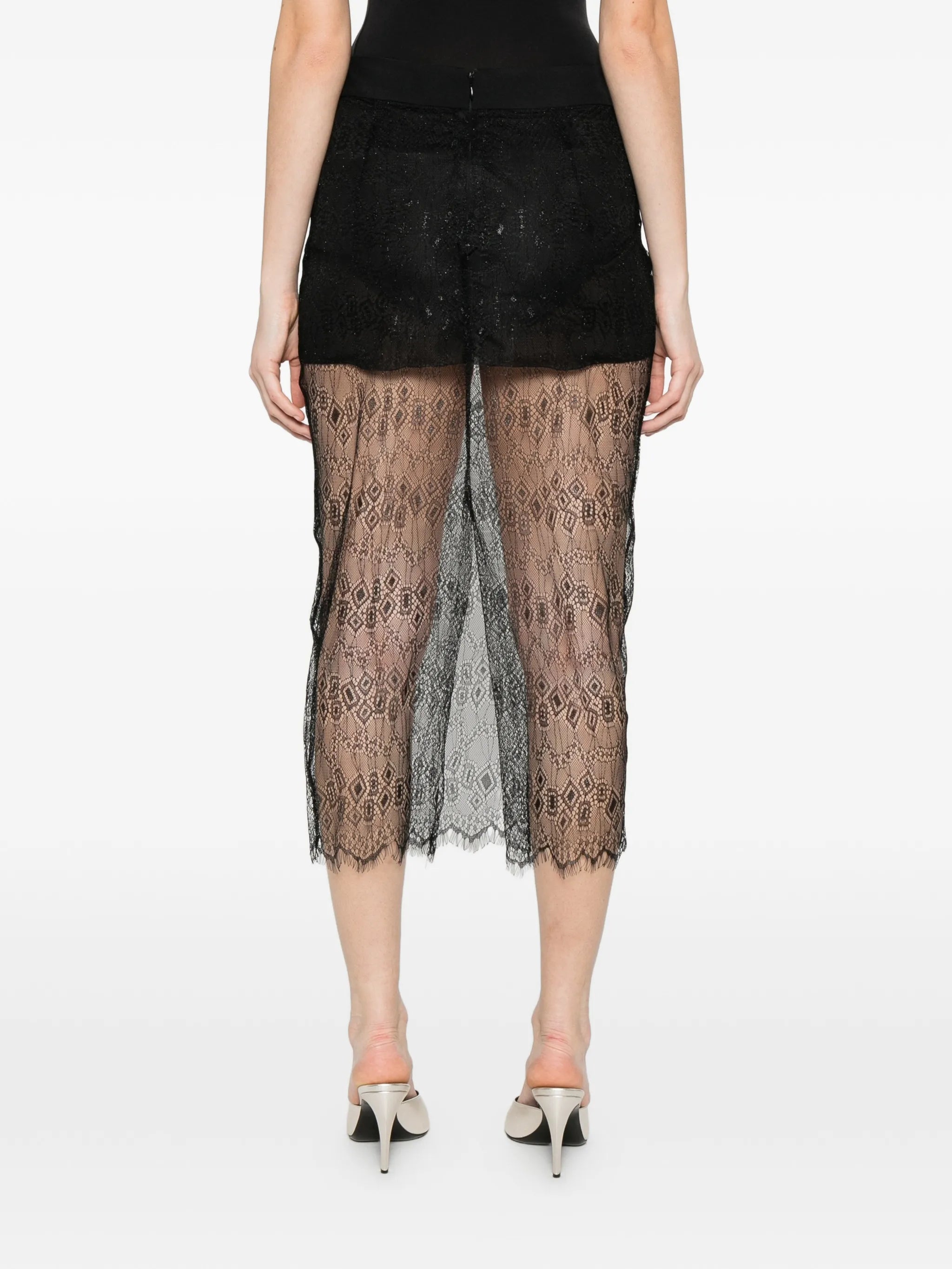 Alrose lace midi skirt