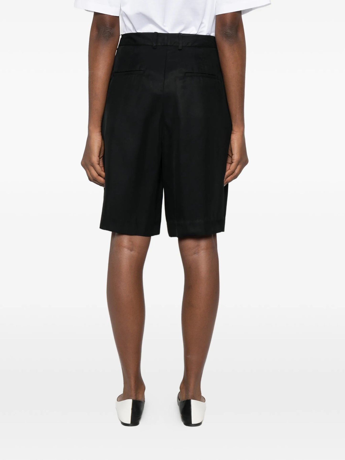 Marfa pleated shorts