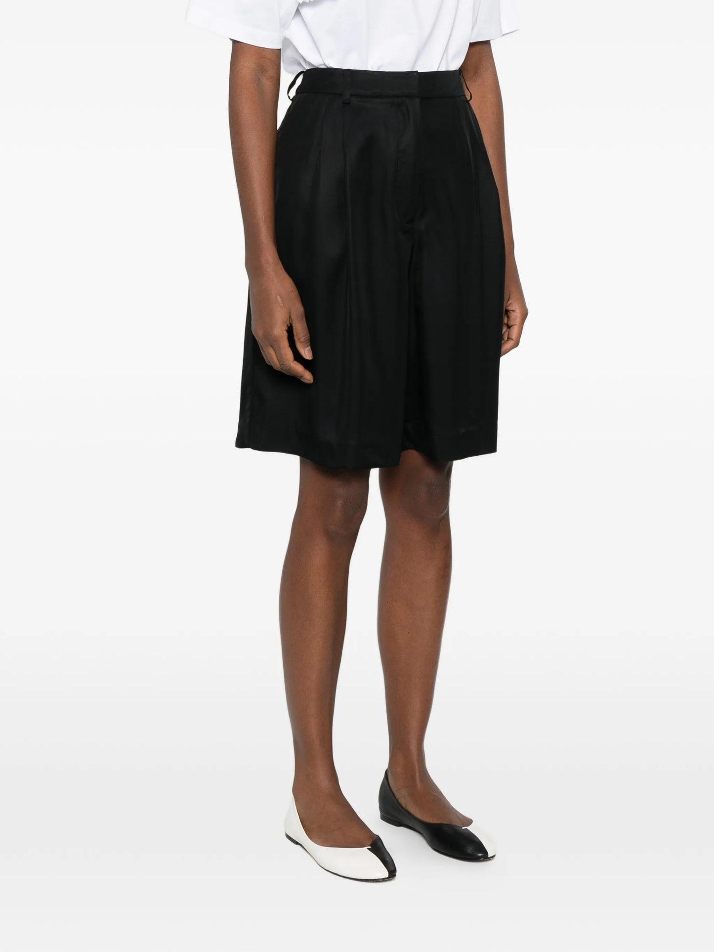 Marfa pleated shorts