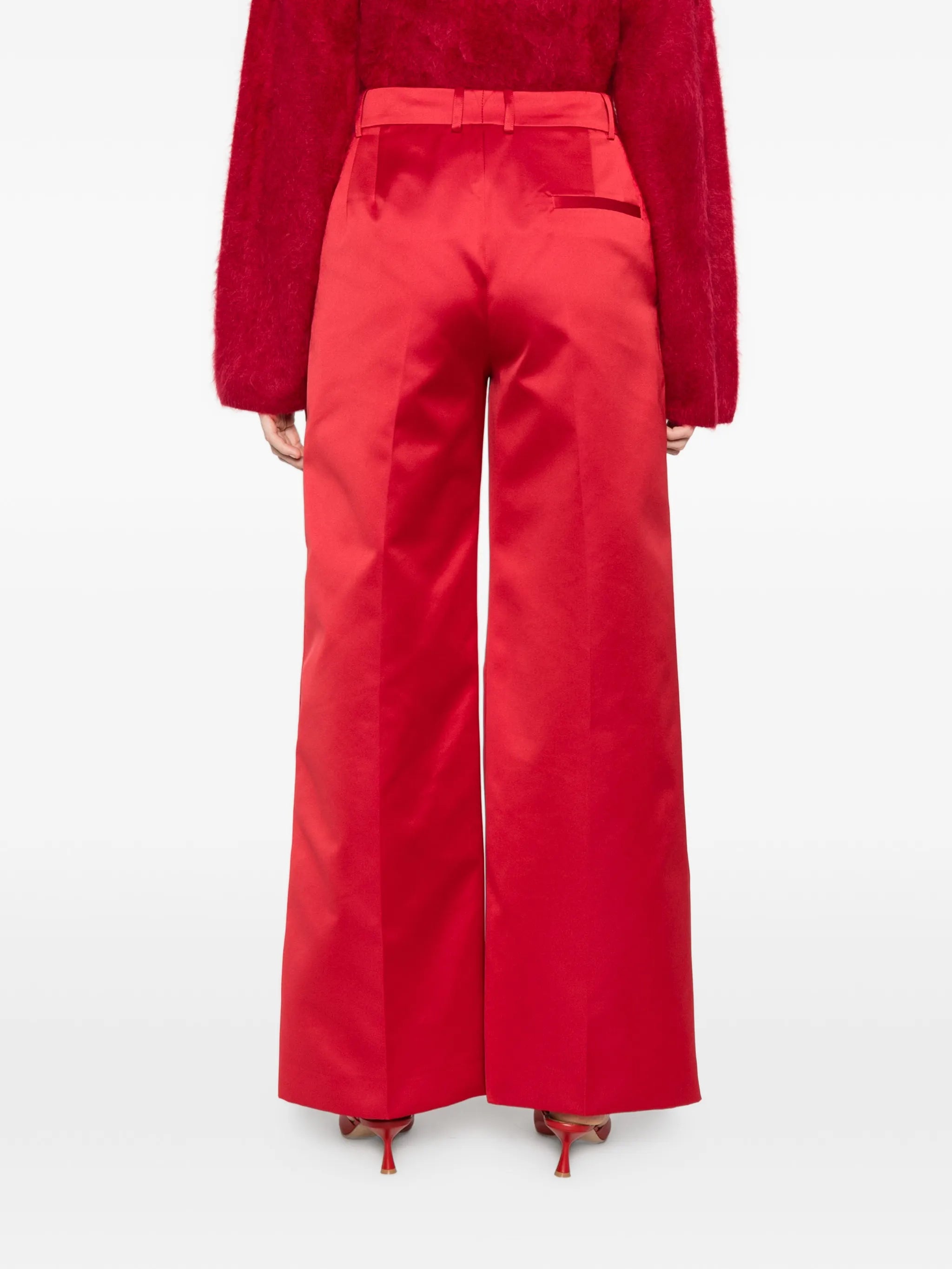 Brickell satin trousers
