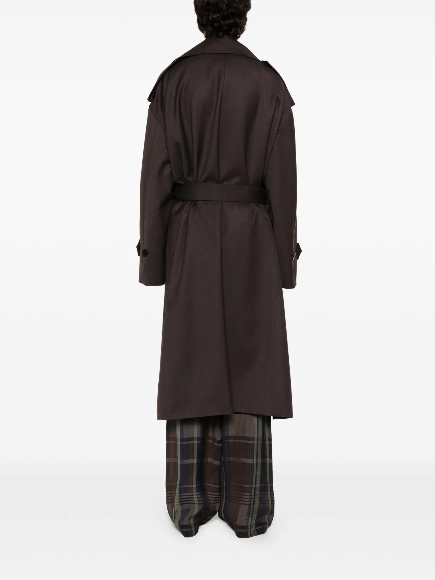 Dursley tailored belted trench coat