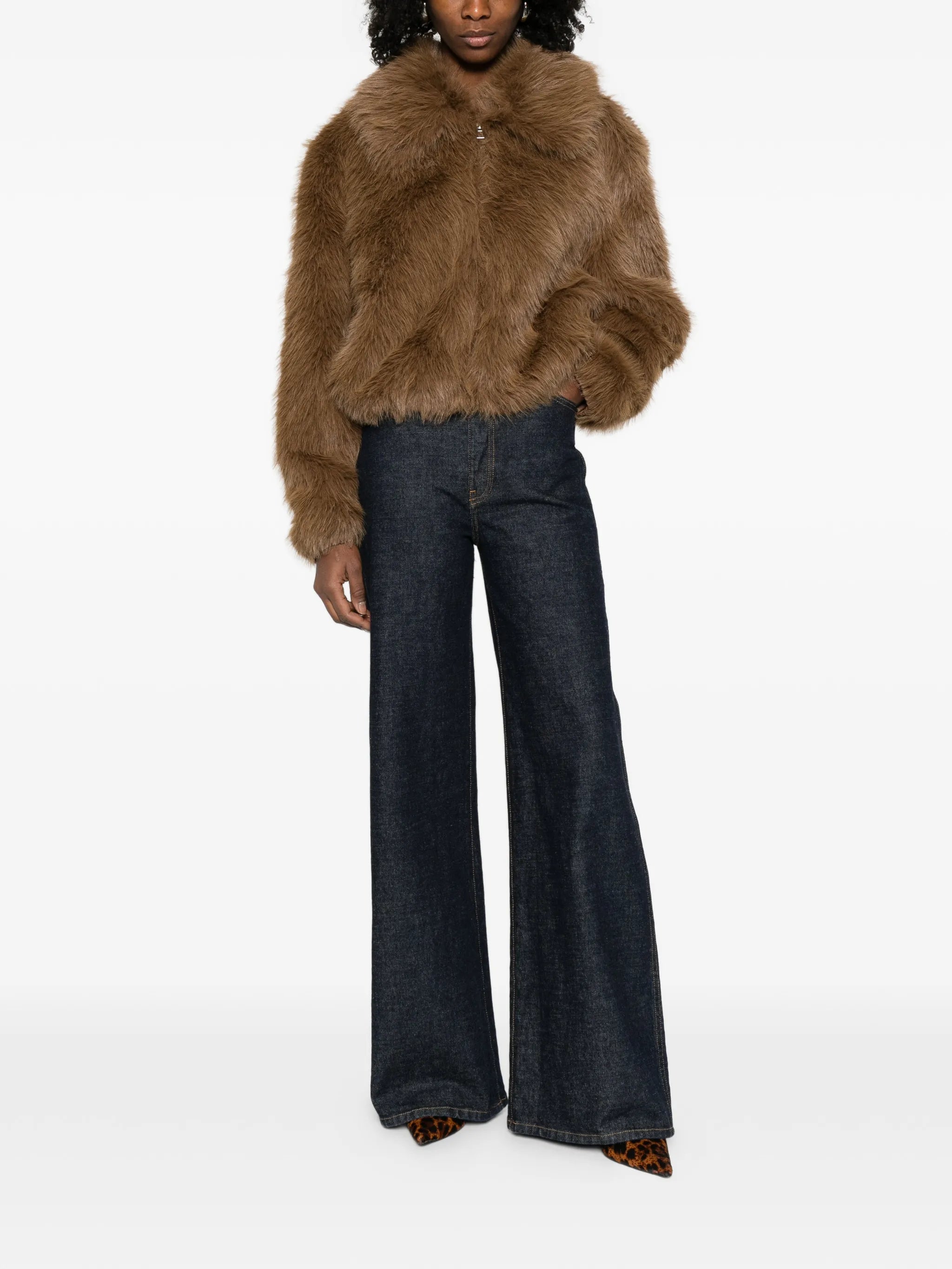 Hope faux-fur jacket