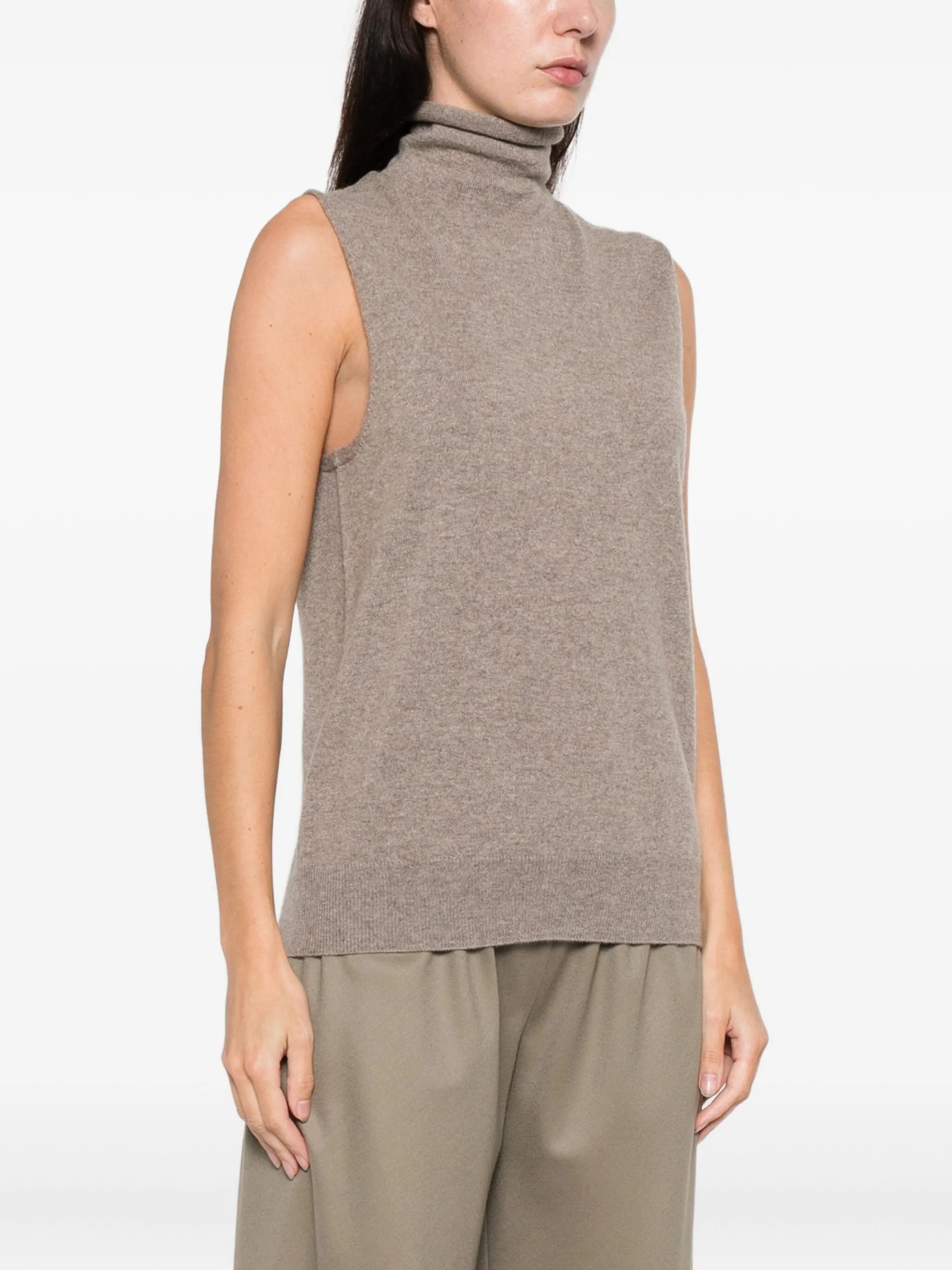 Meritas turtleneck sleeveless top