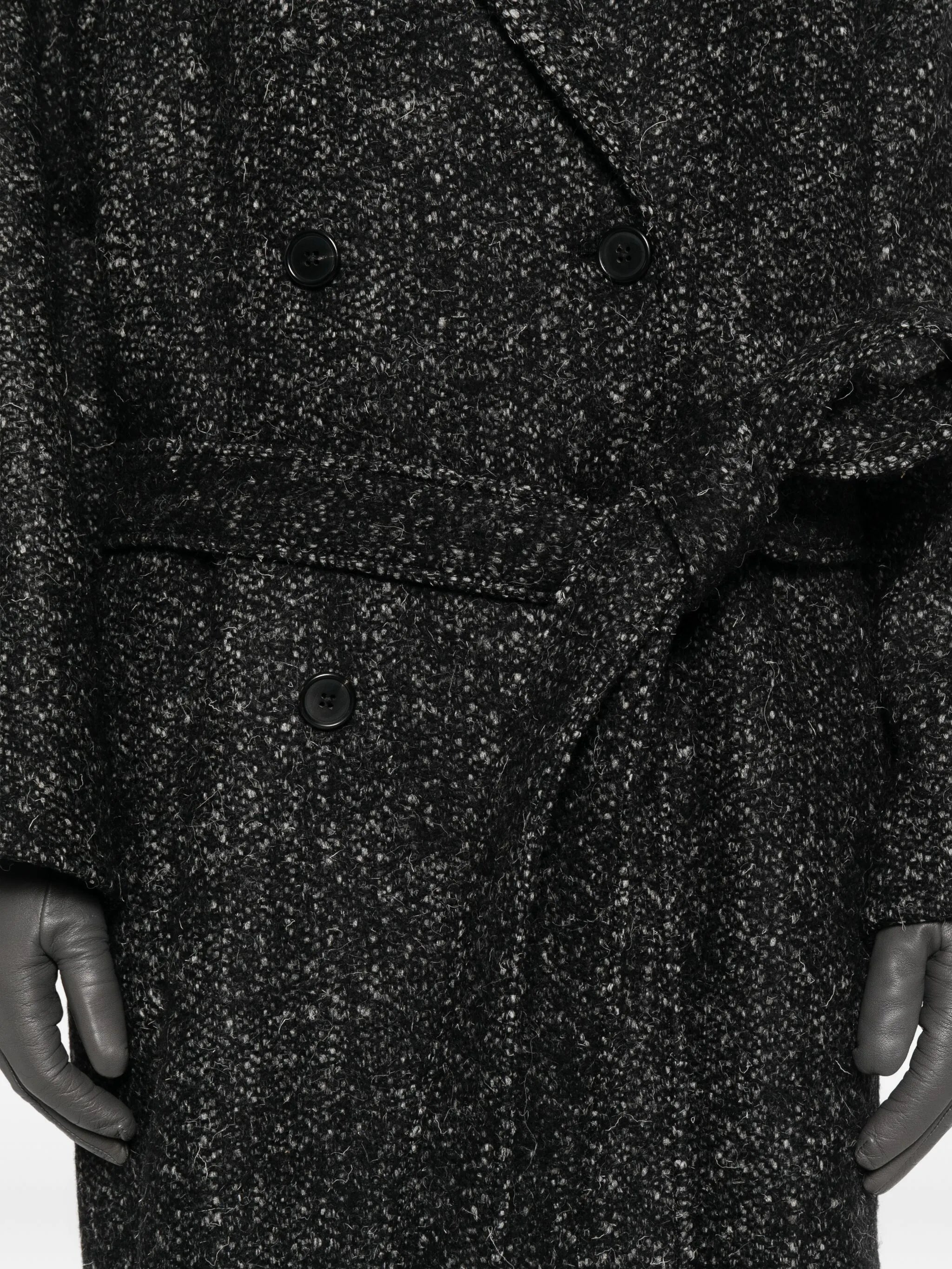 Macaria double-breasted coat