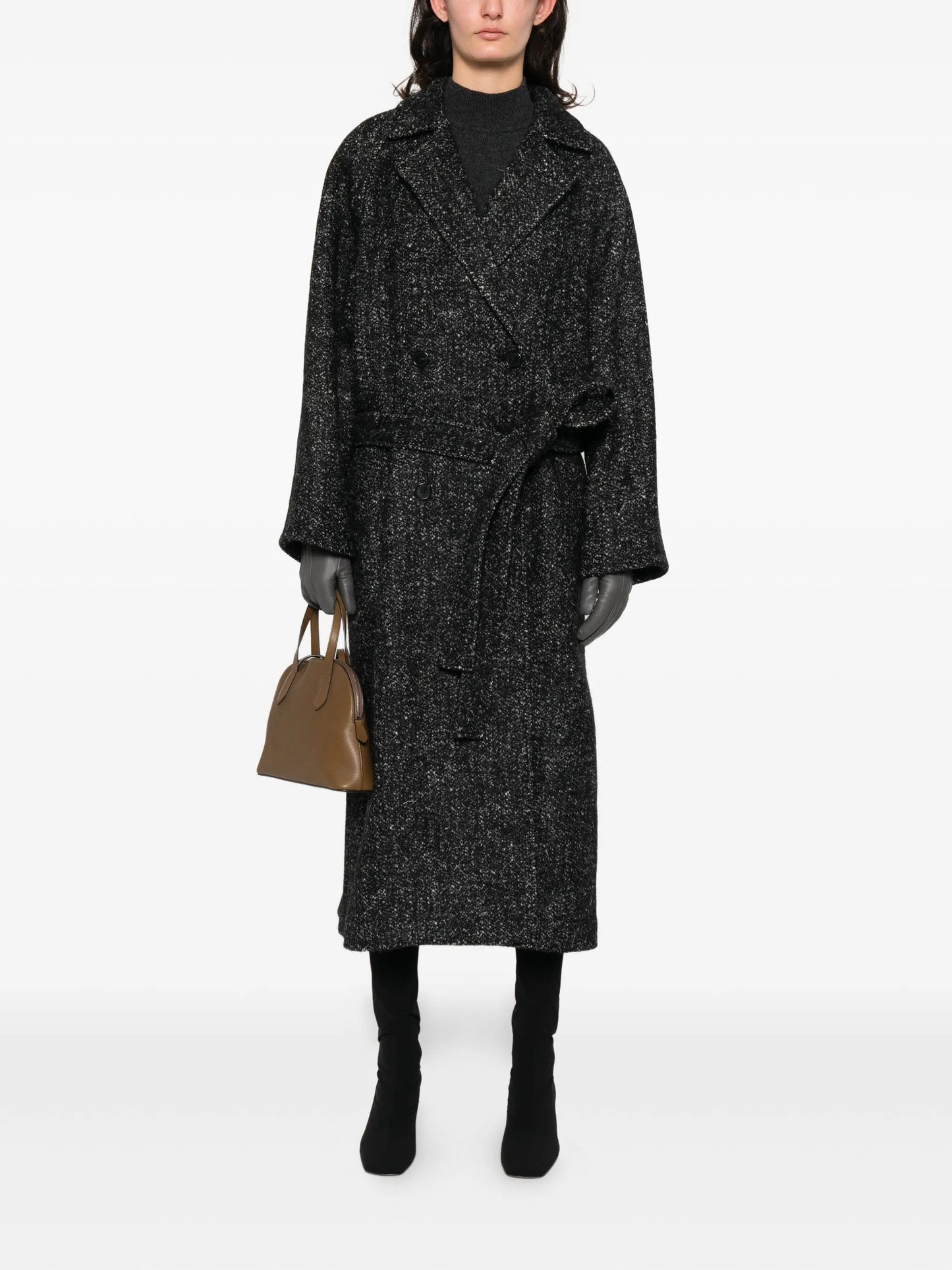Macaria double-breasted coat