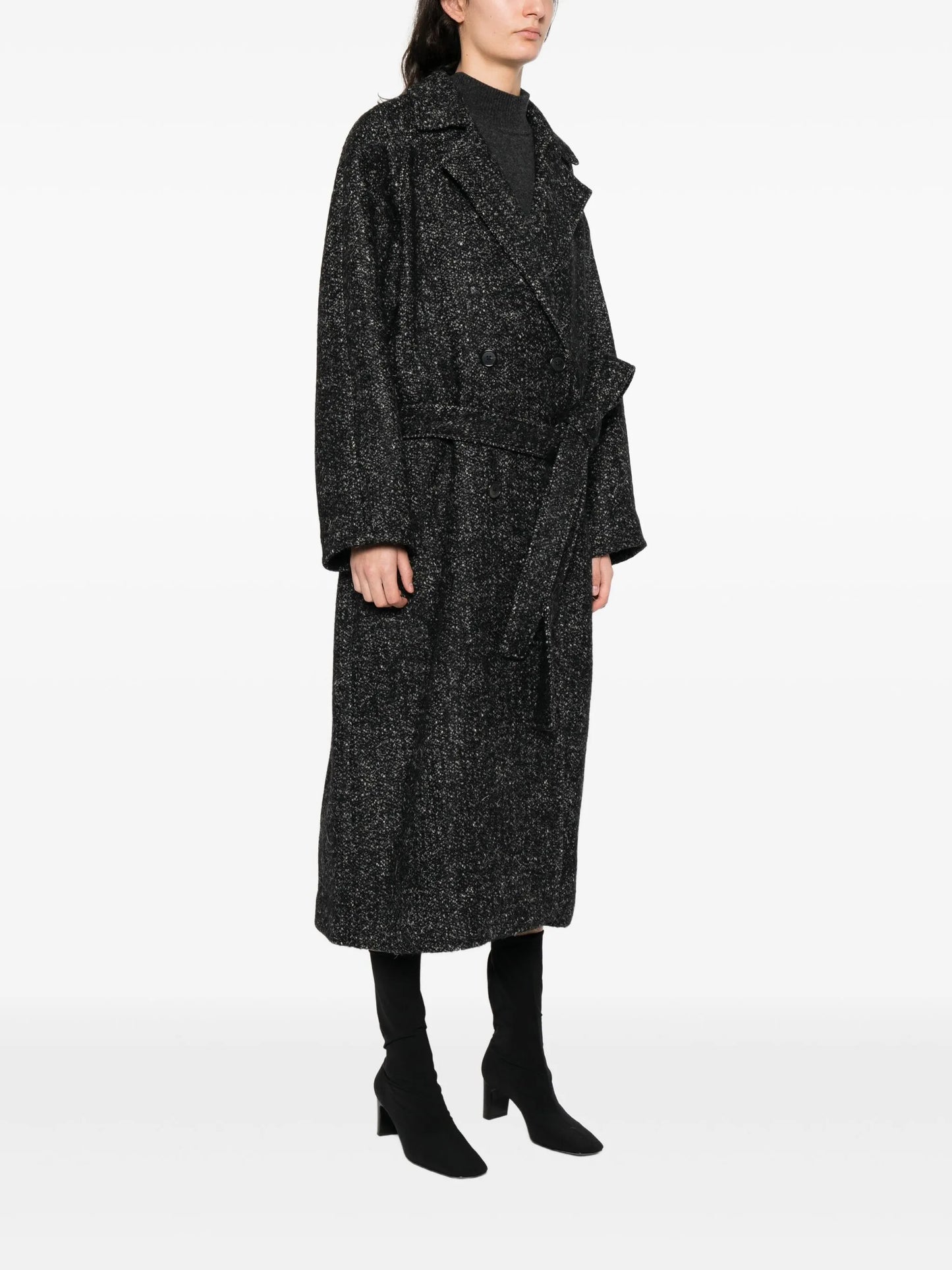 Macaria double-breasted coat