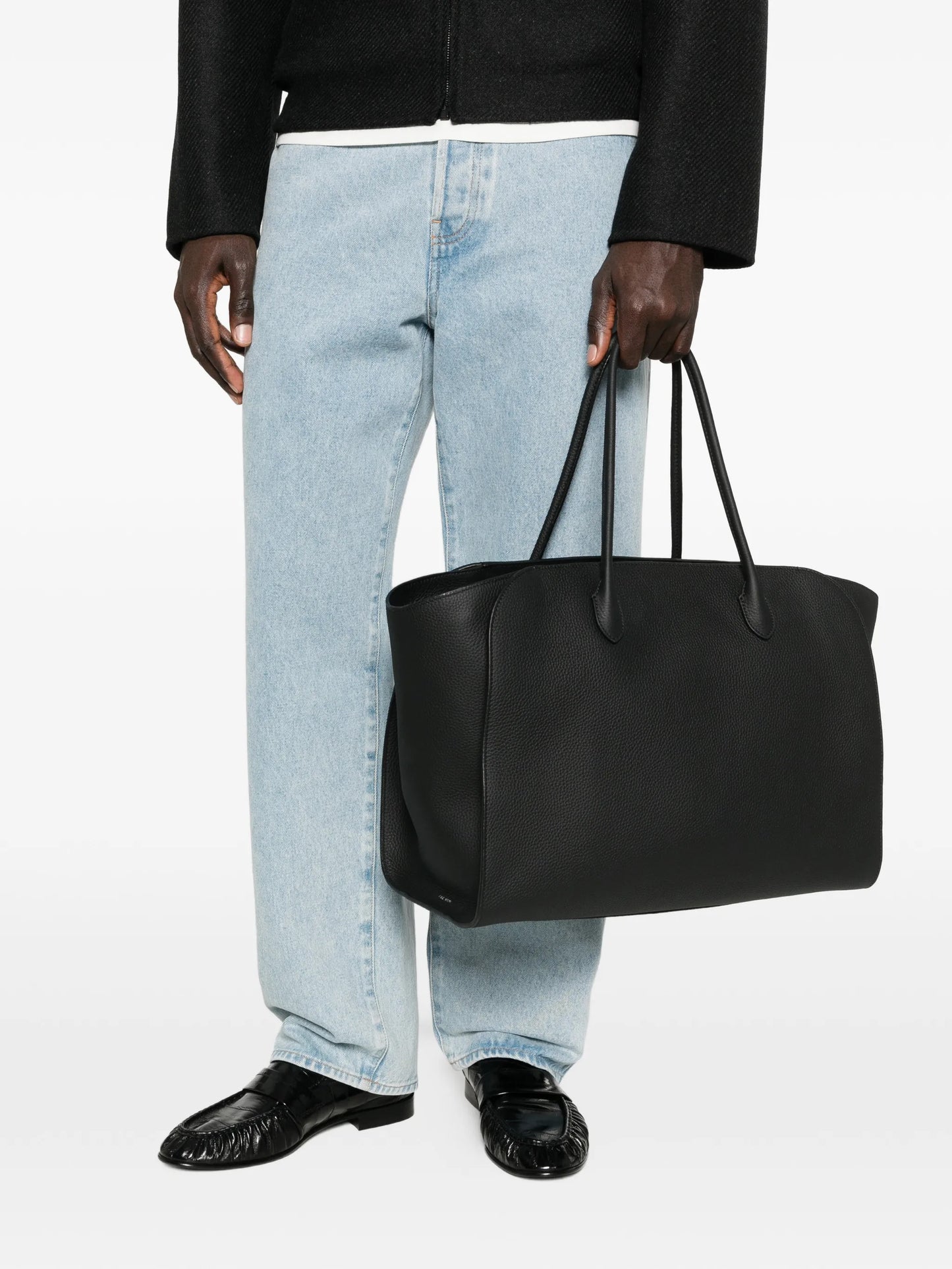Marlo 17 zip-up tote bag