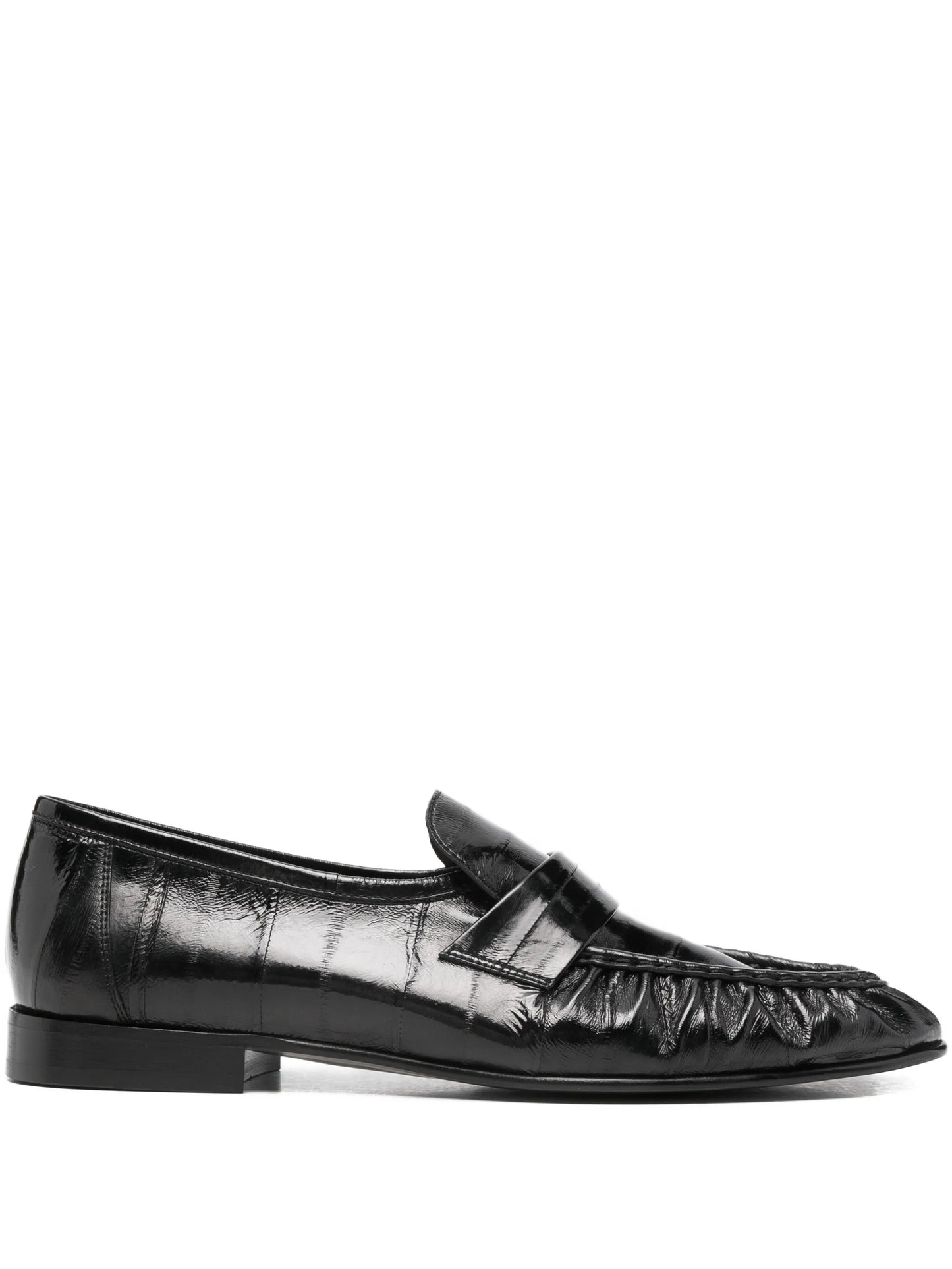 ruffle-detail loafers