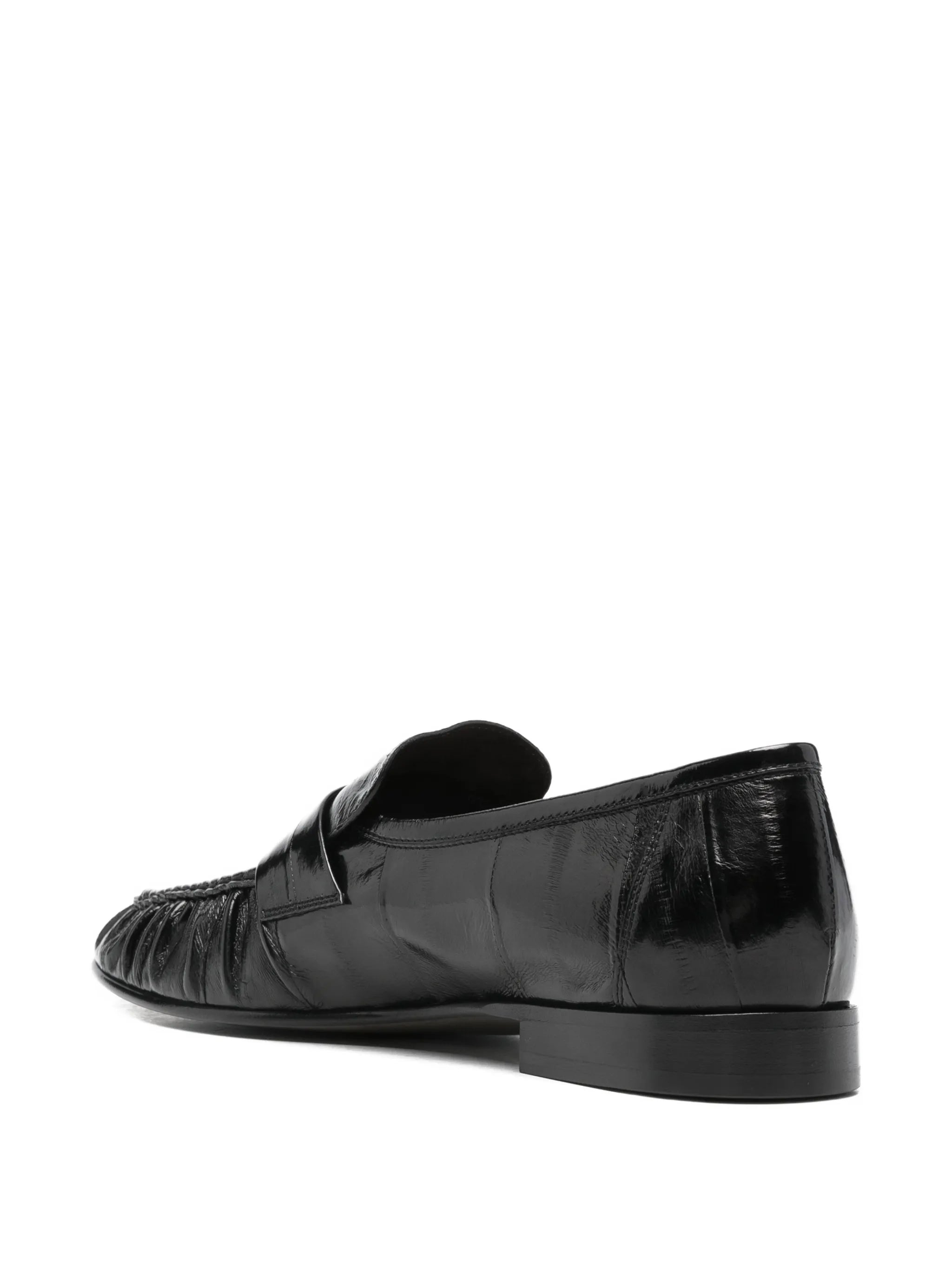 ruffle-detail loafers