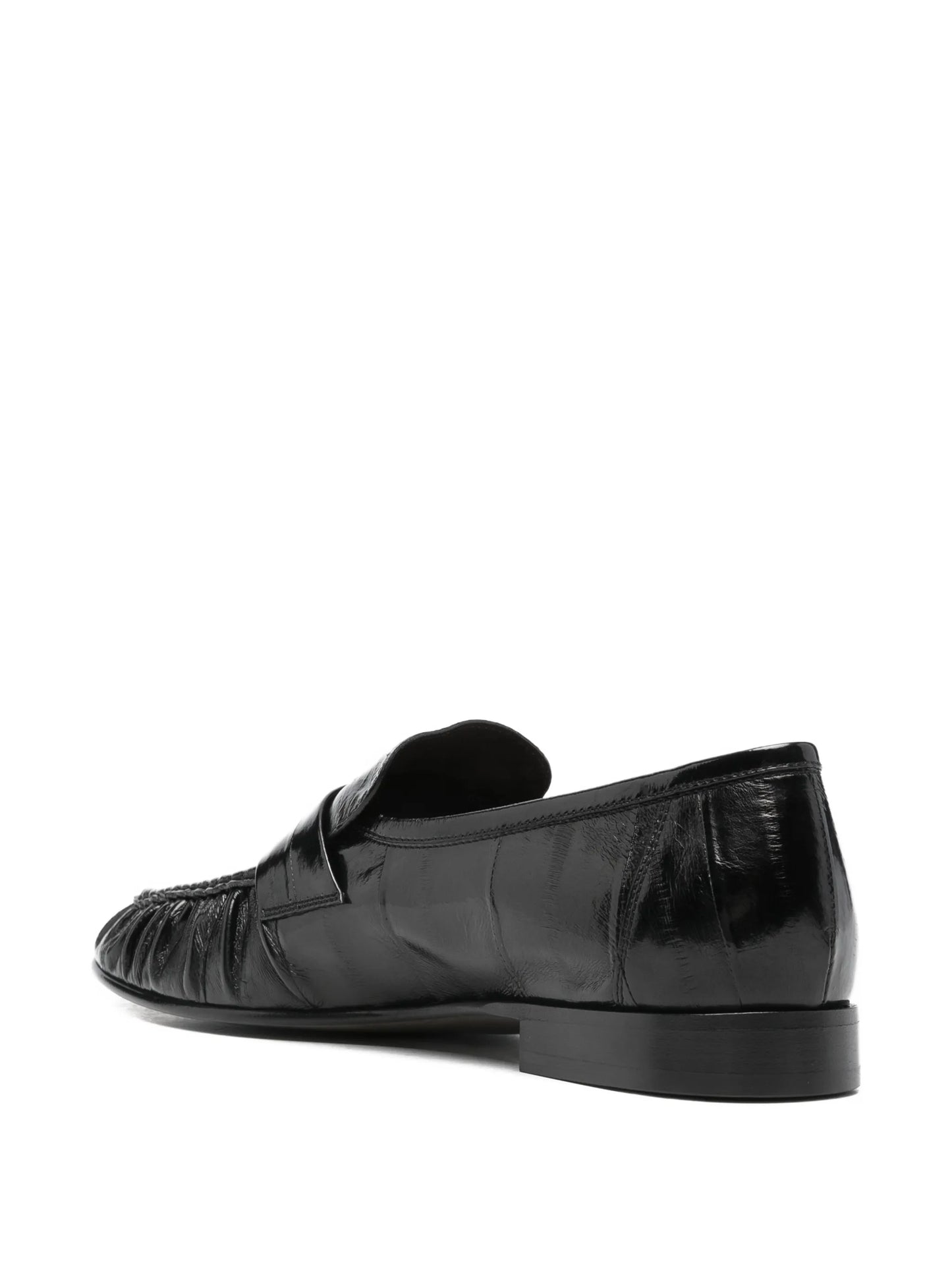 ruffle-detail loafers