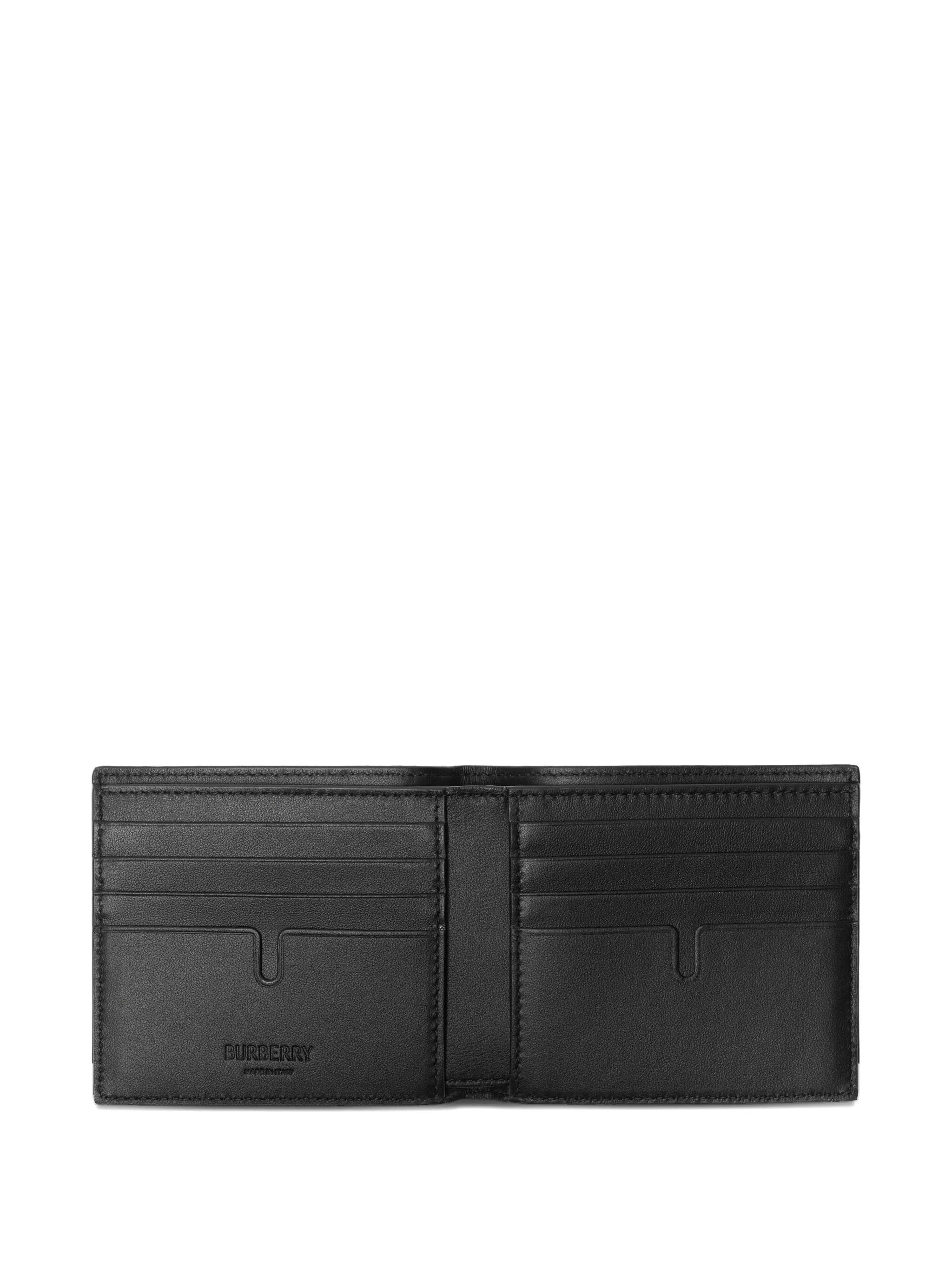 bi-fold leather wallet