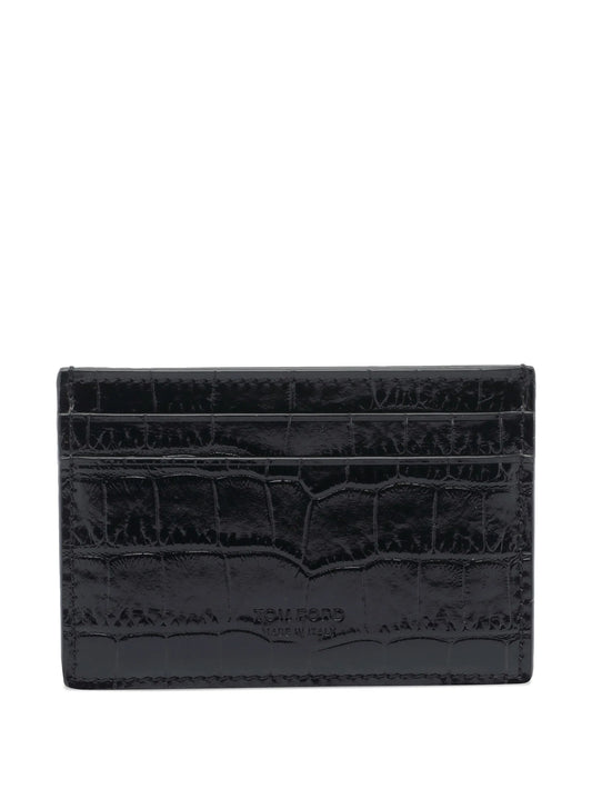 crocodile-effect cardholder