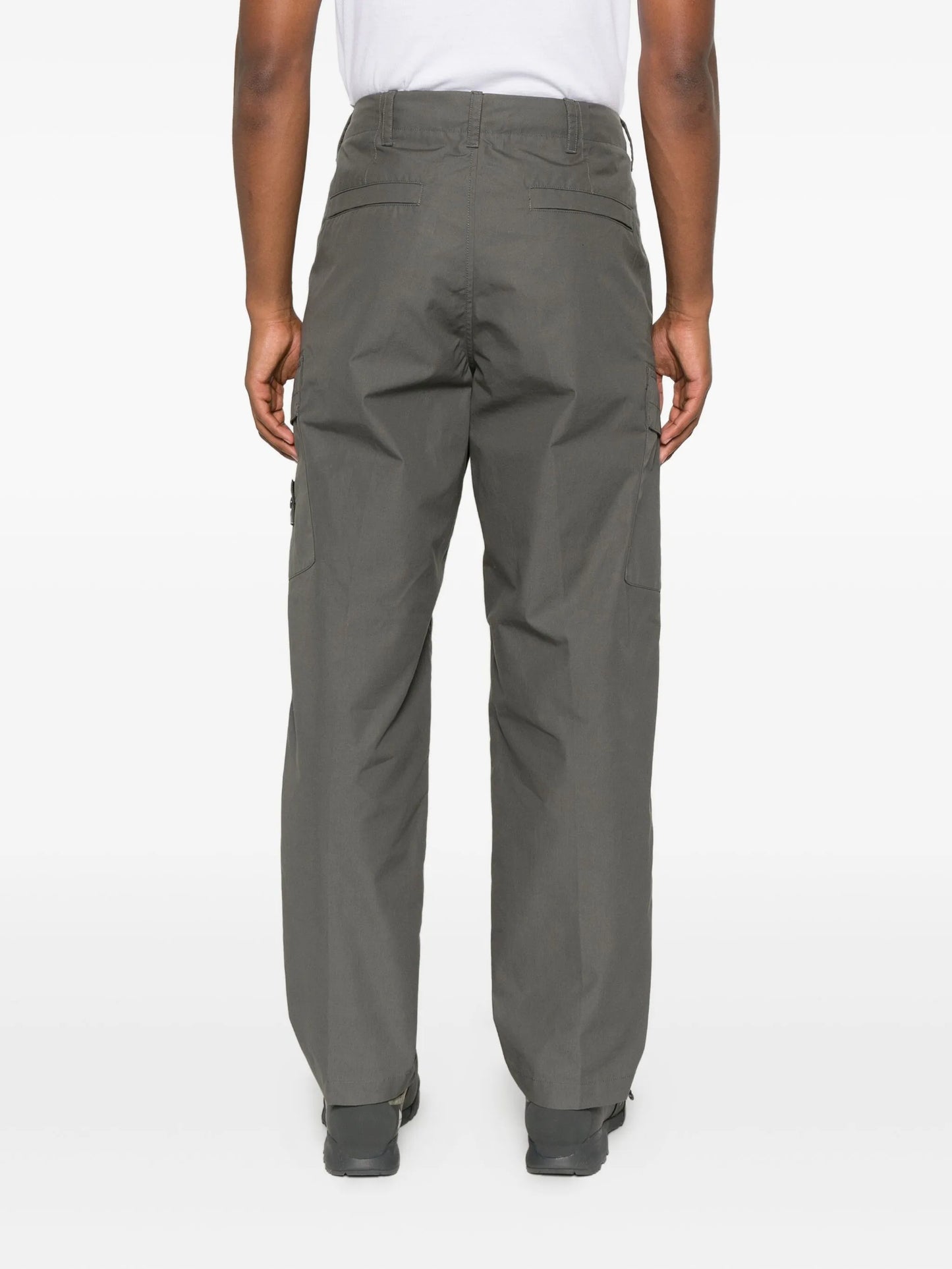 cargo-pocket trousers