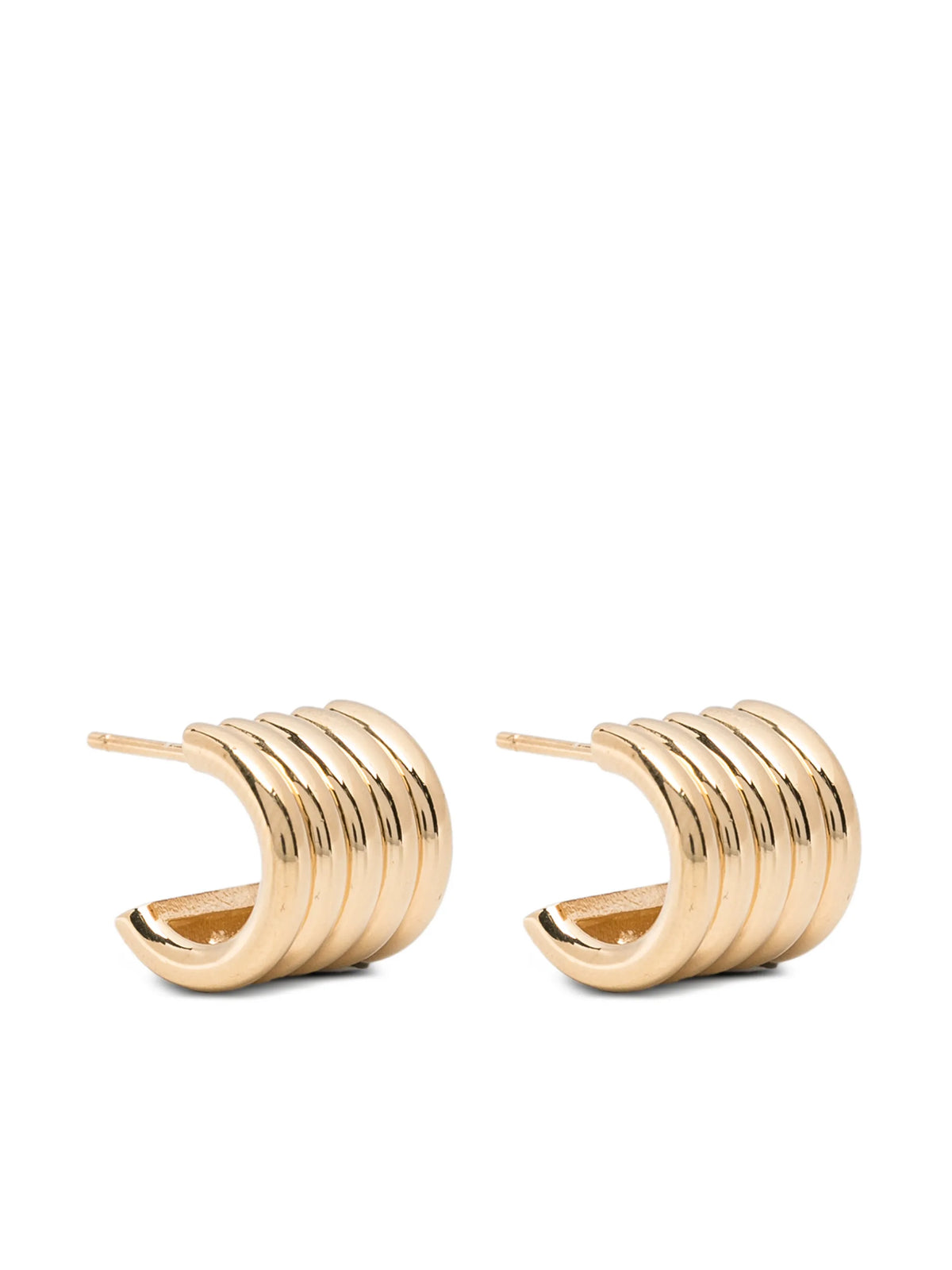 small Hollyhock earrings
