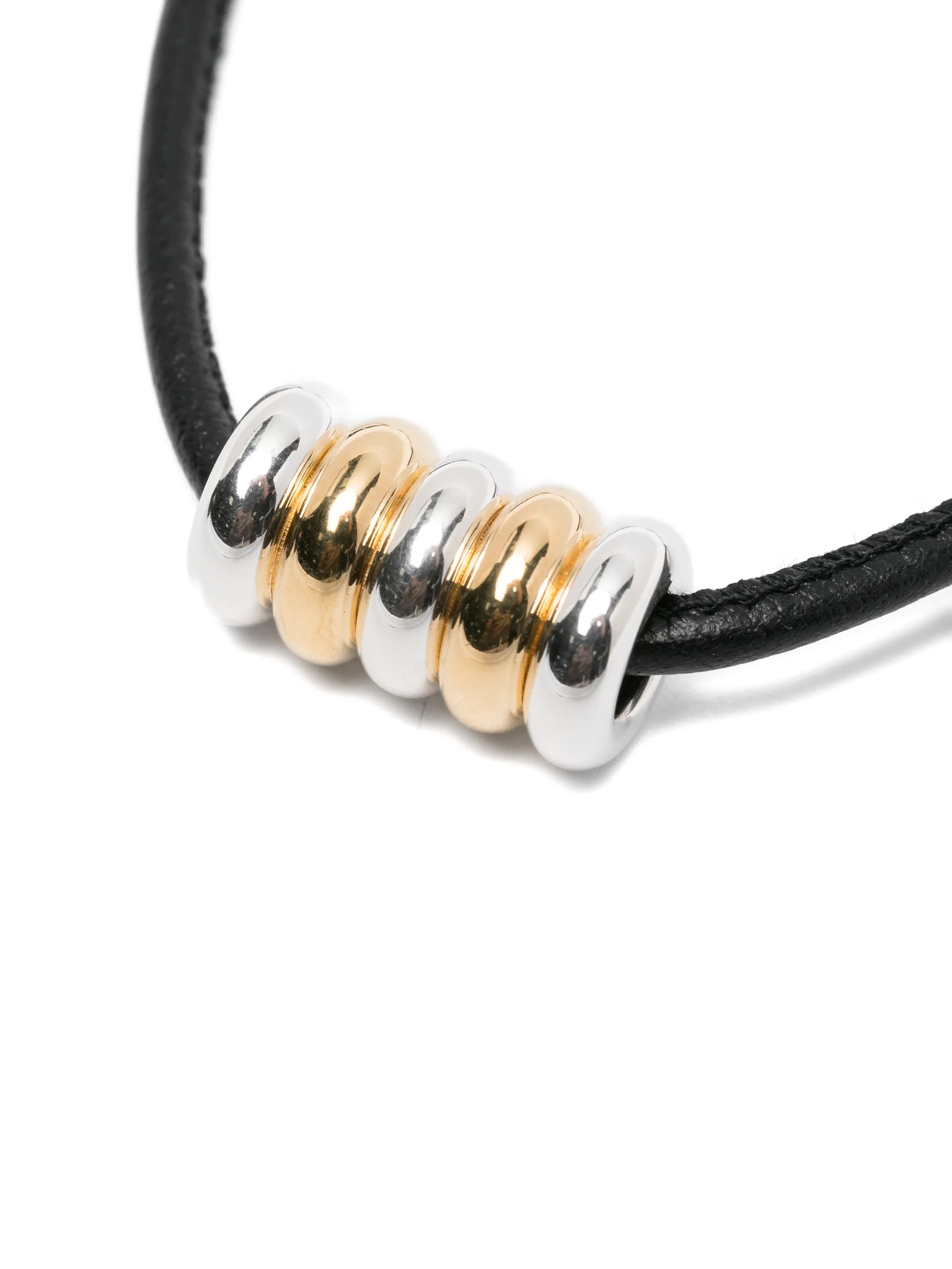 Hollyhock mixed metal necklace
