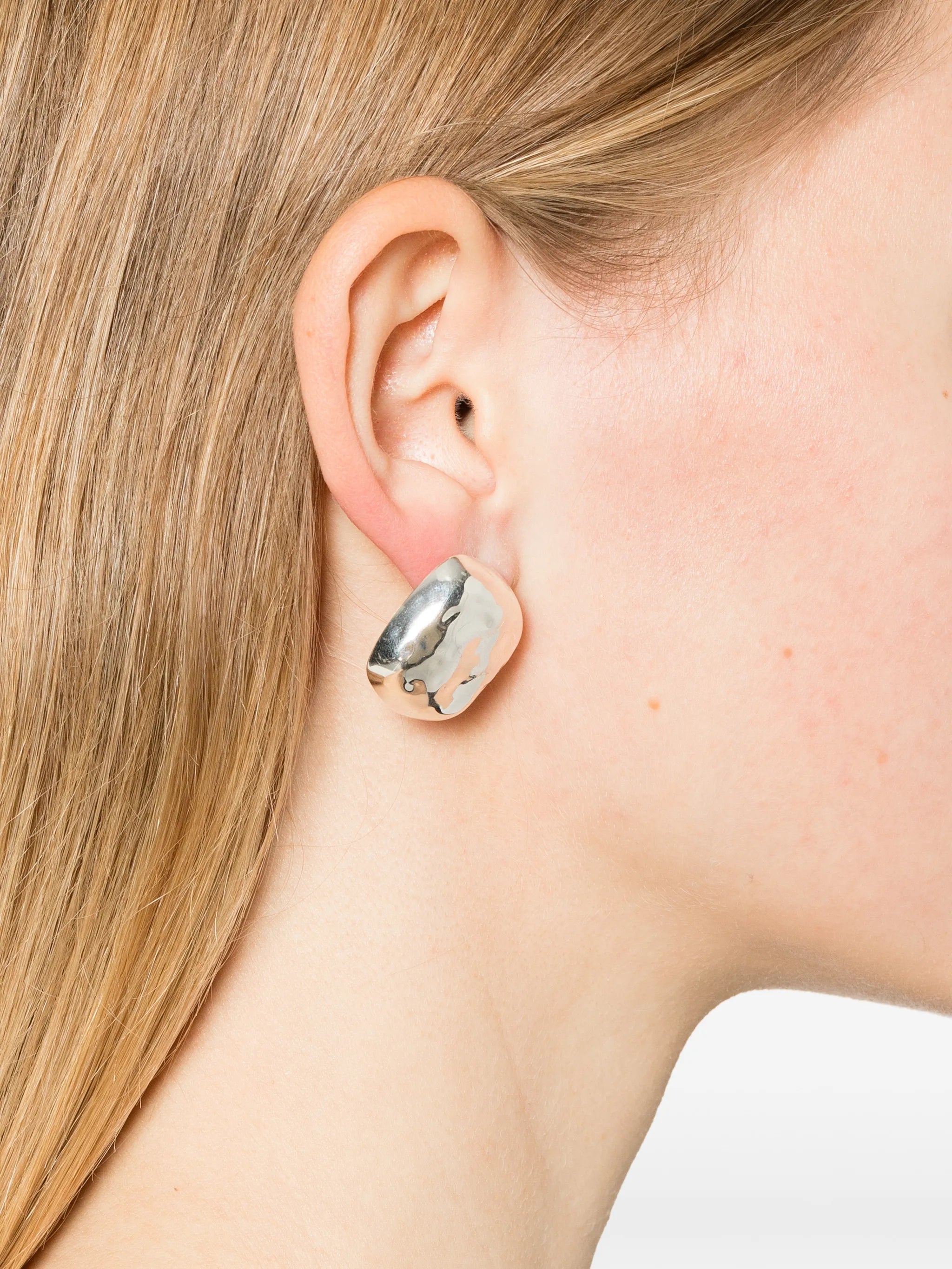 Tetra silver earrings small
