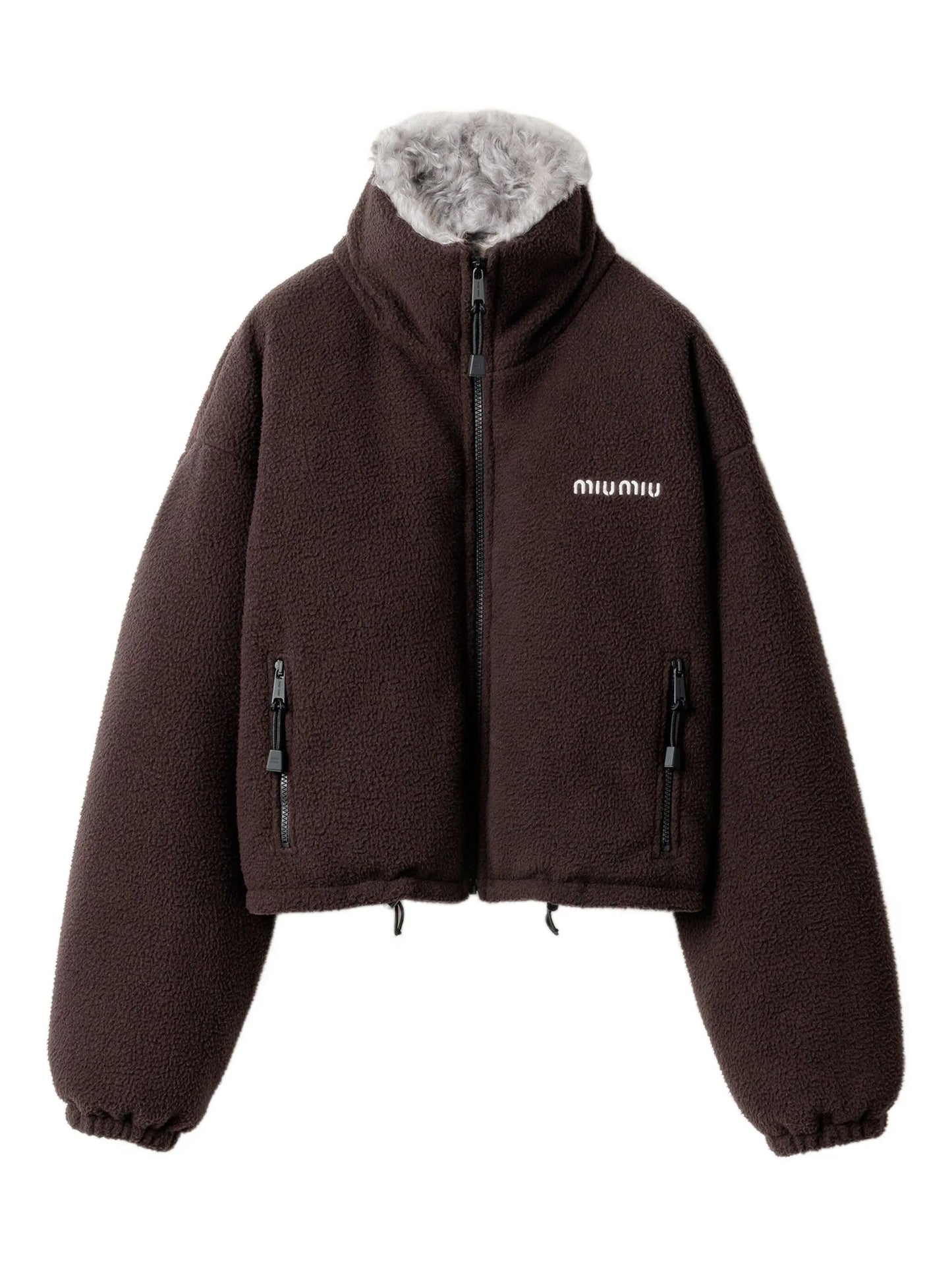fleece down jacket