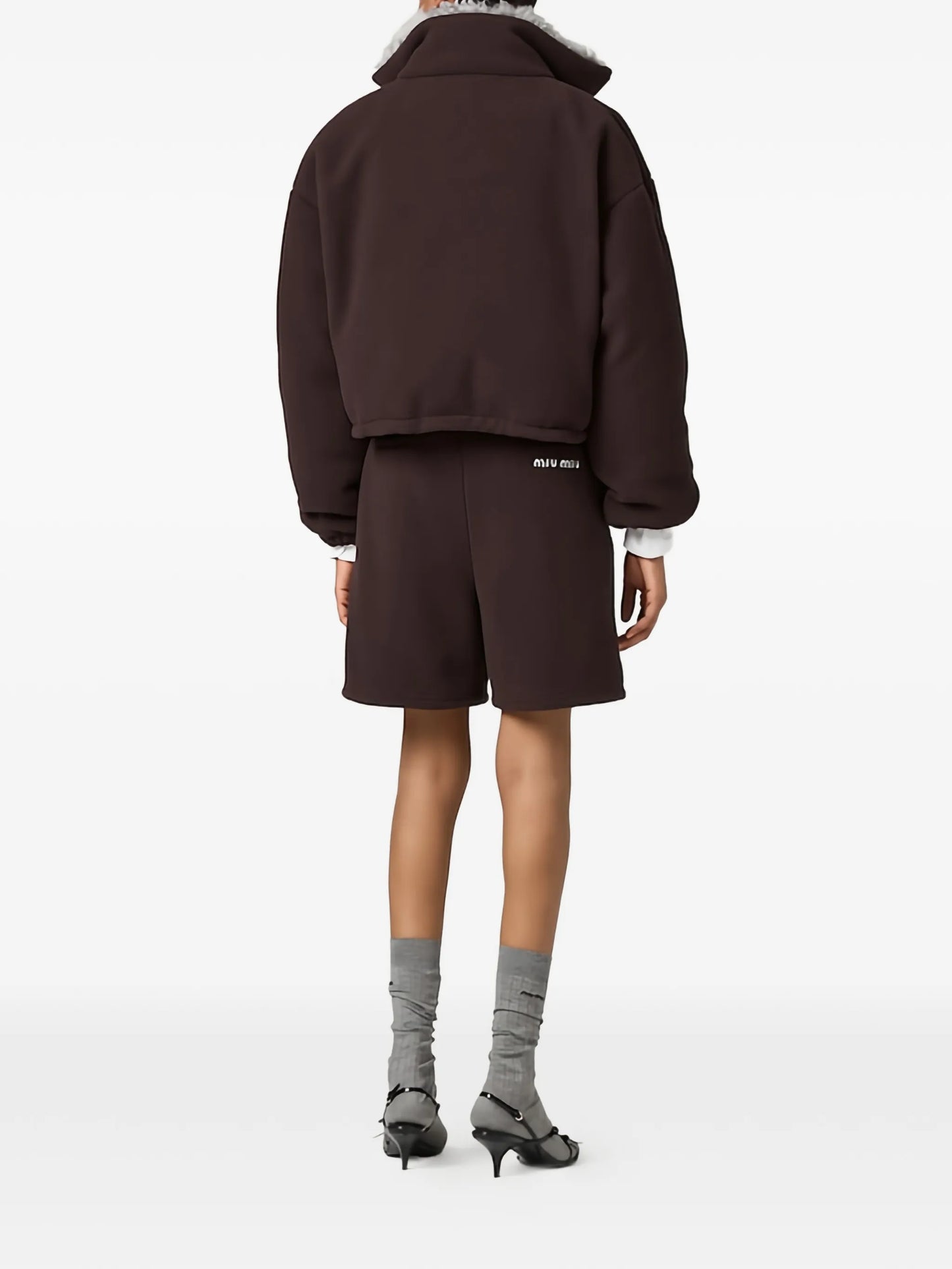 fleece down jacket