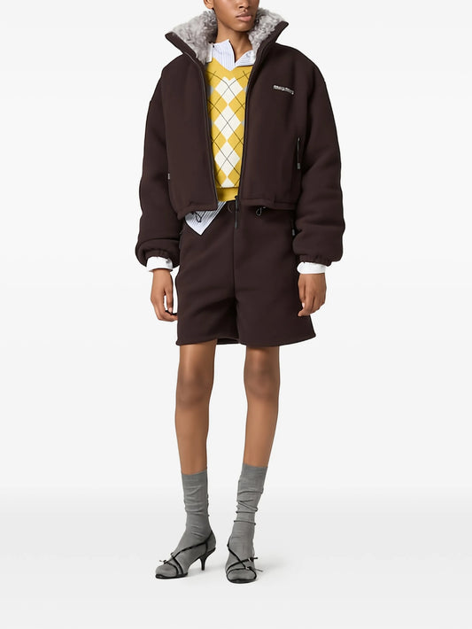 fleece down jacket