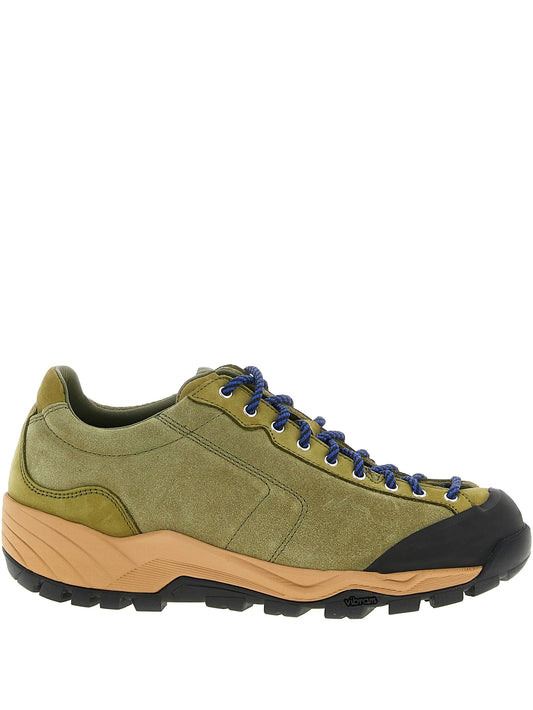 lace-up suede sneakers