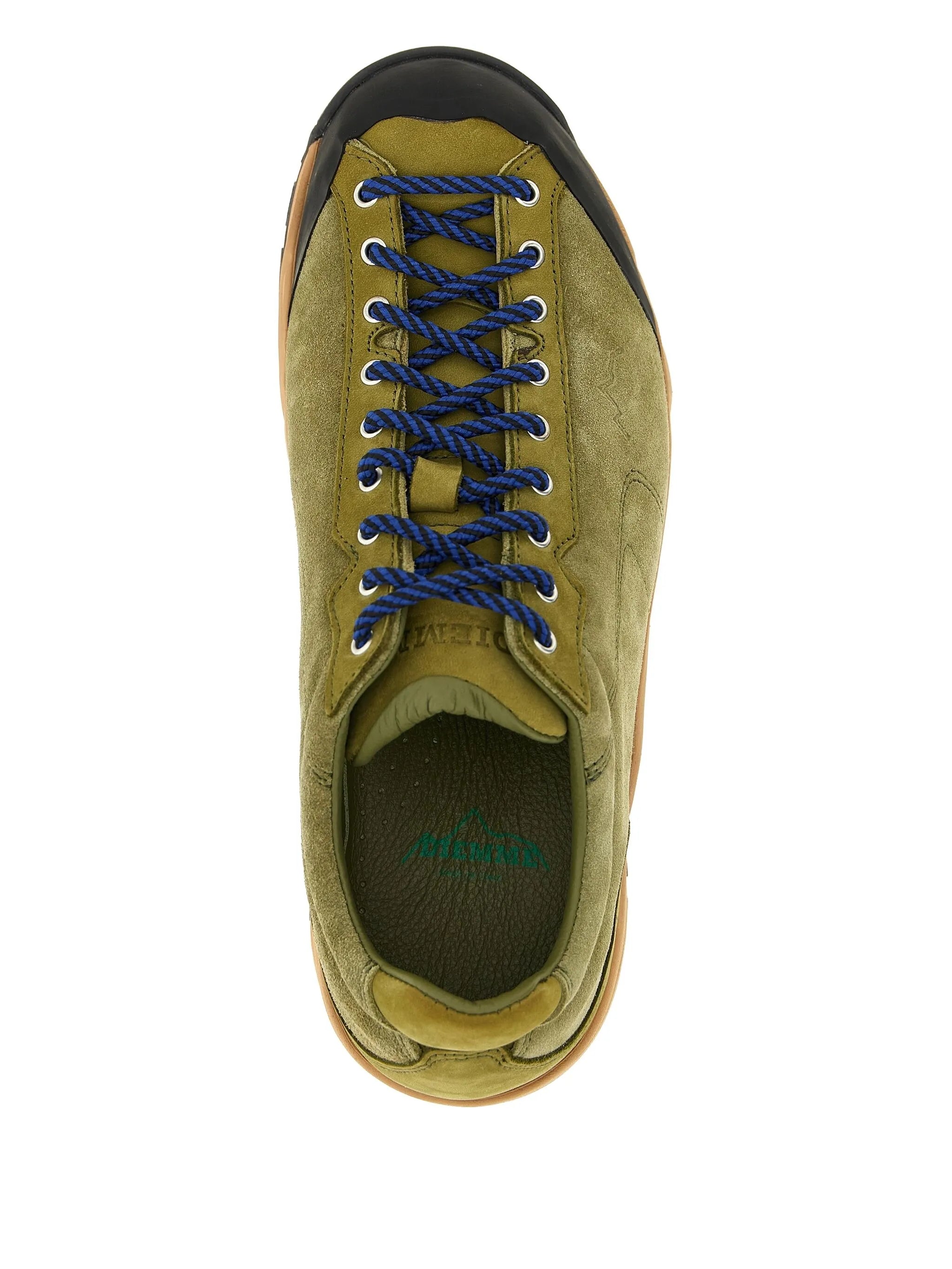 lace-up suede sneakers