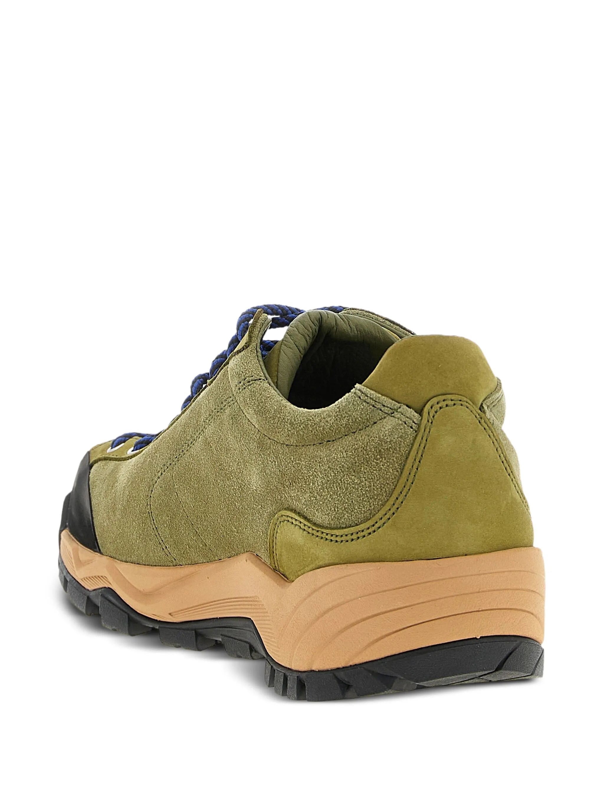 lace-up suede sneakers