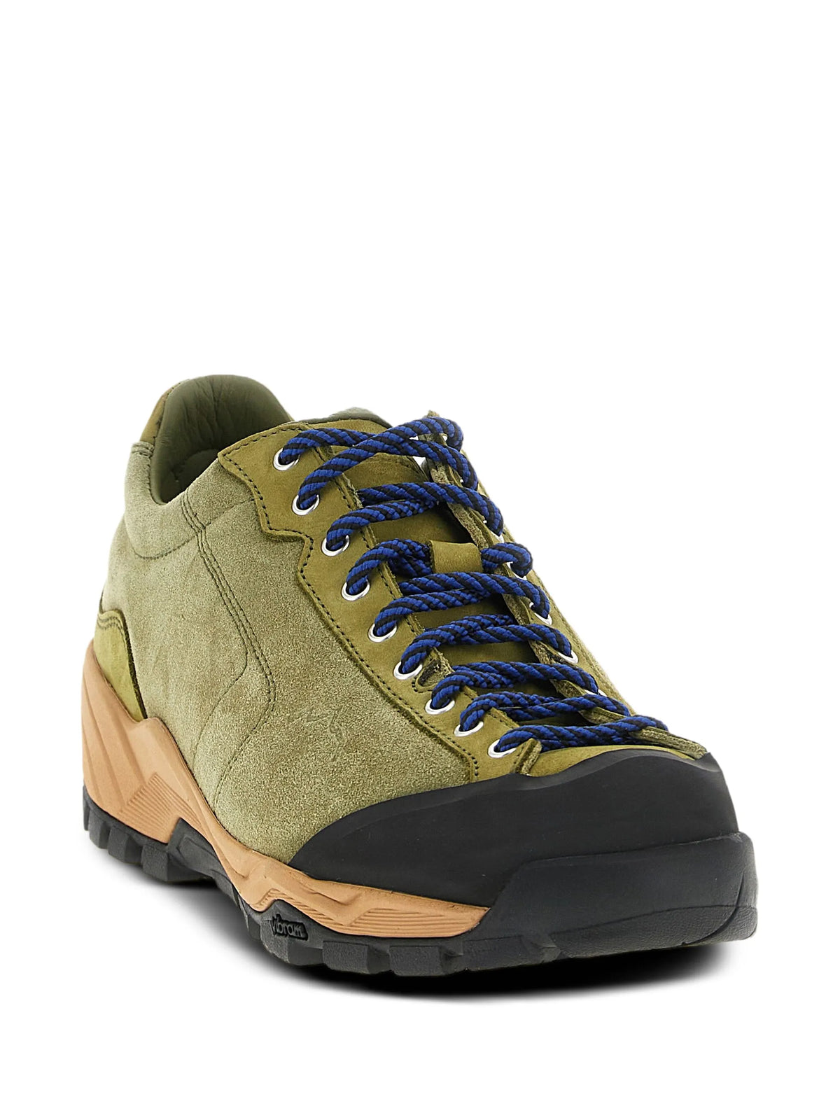 lace-up suede sneakers