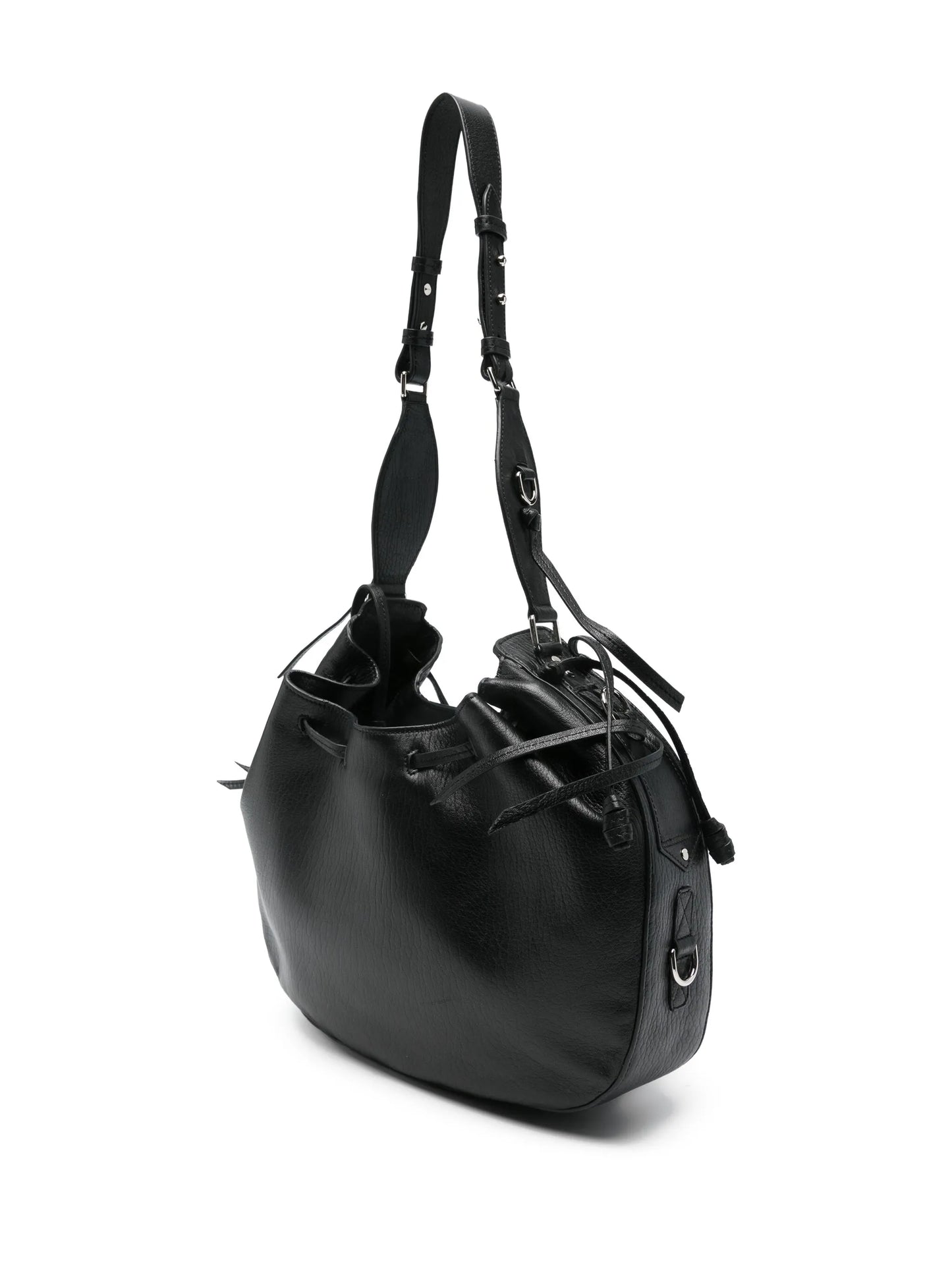 Bolton drawstring leather shoulder bag