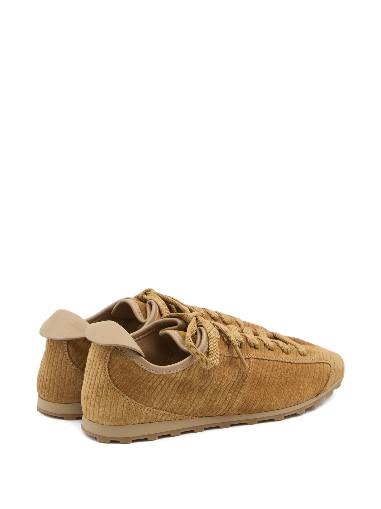 The Tennis embossed-suede low-top sneakers