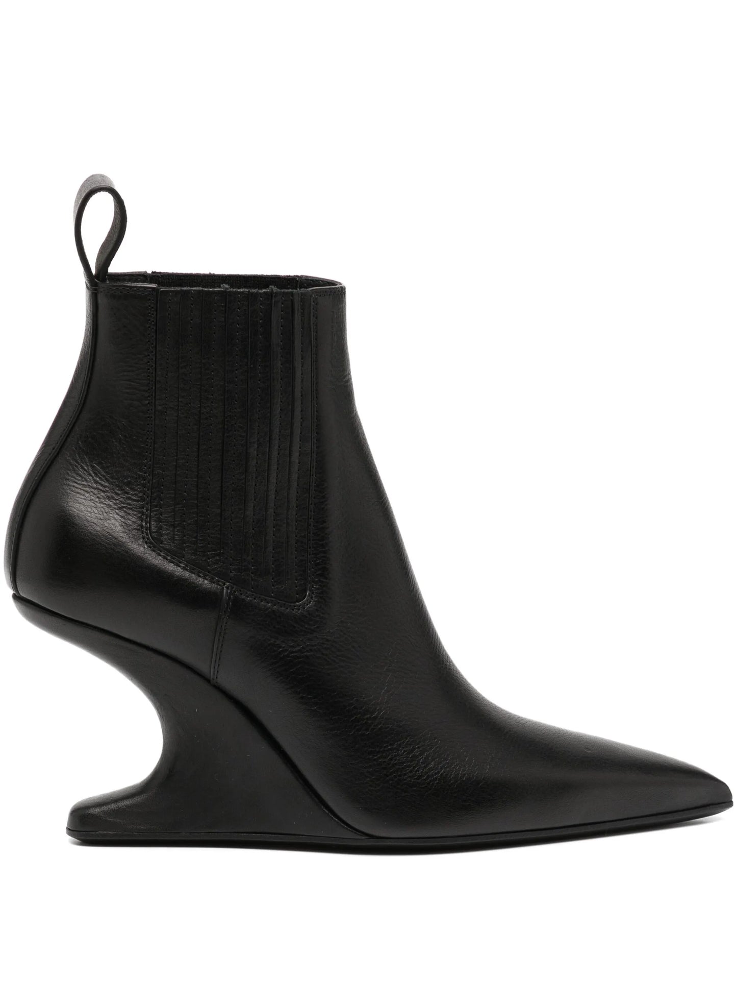 80mm Sharp ankle boots