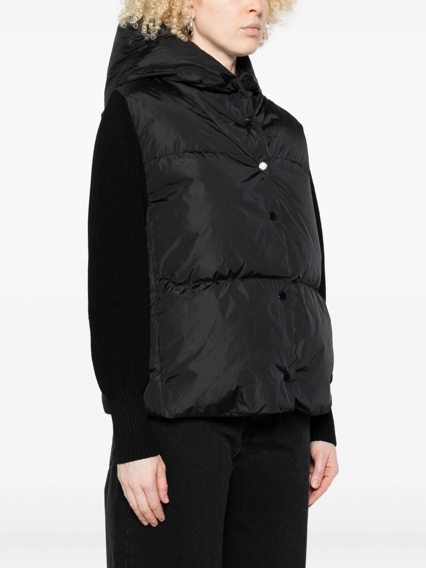 hooded puffer jacket