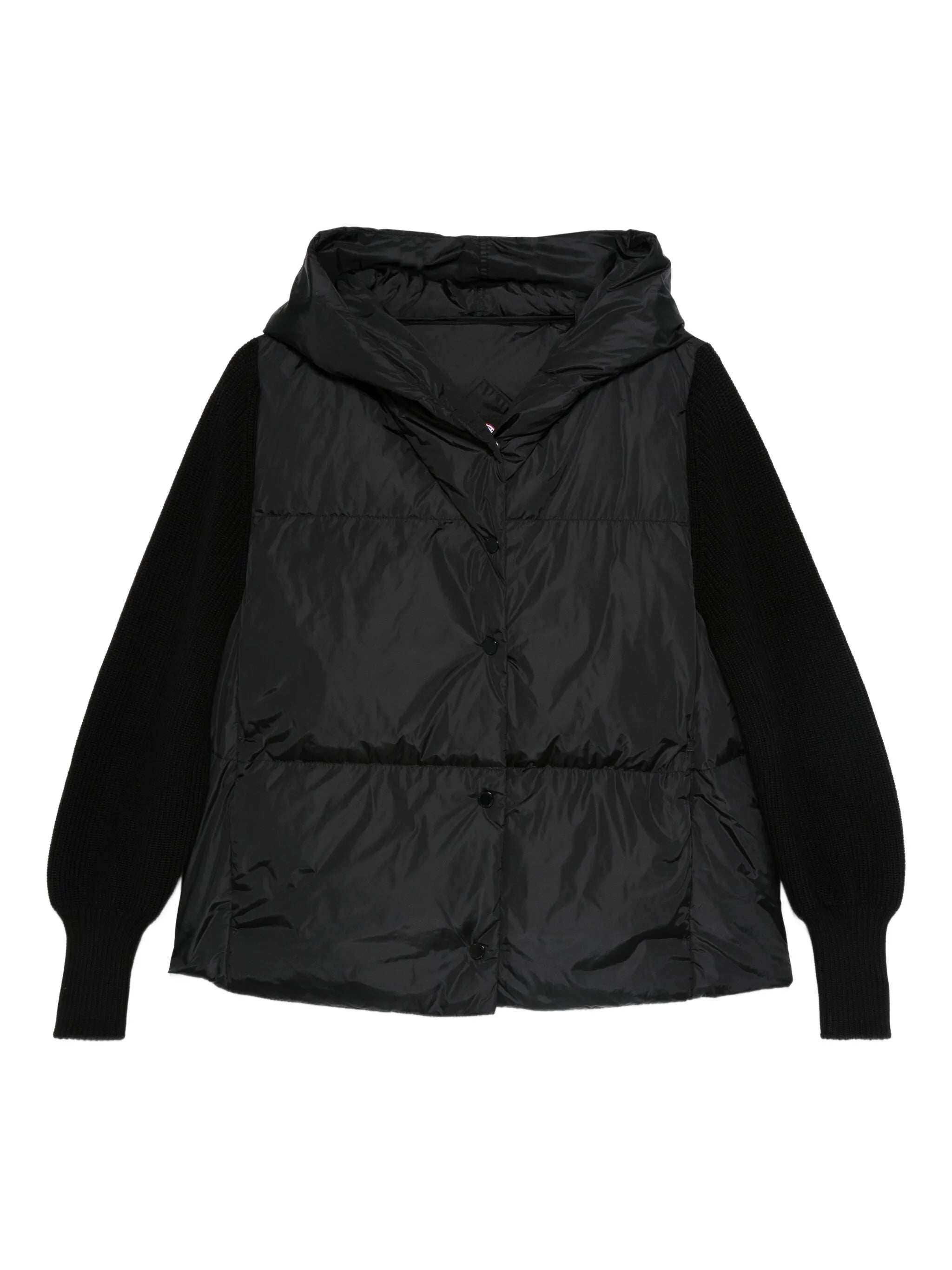 hooded puffer jacket