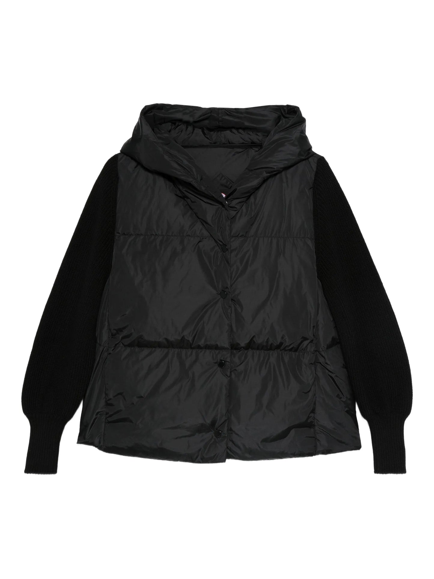 hooded puffer jacket