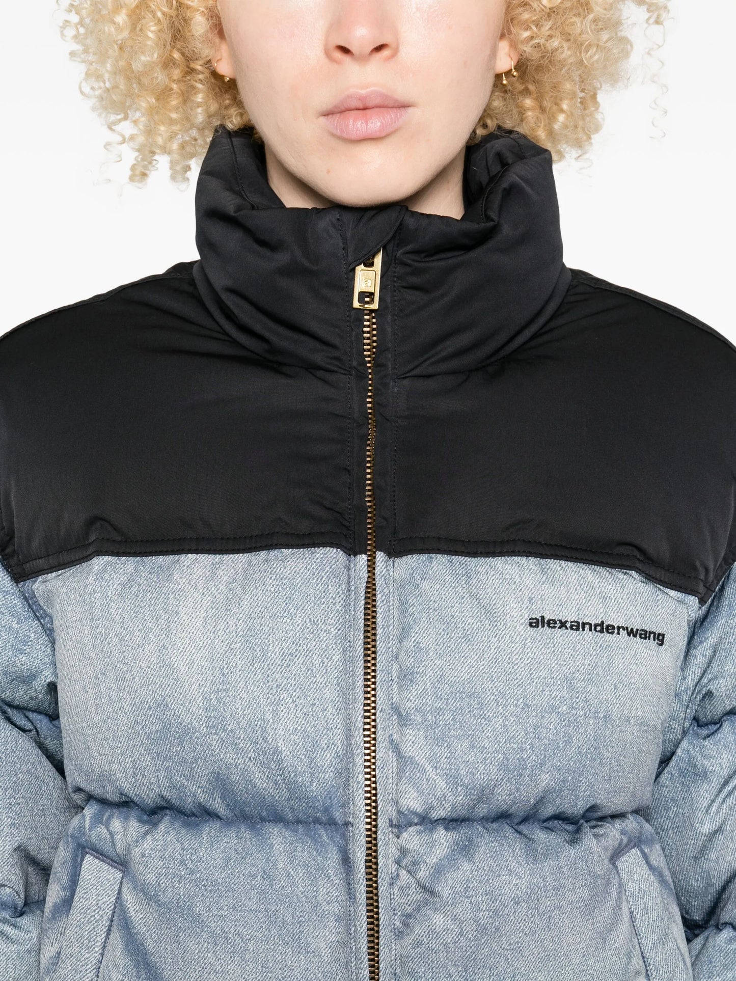 quilted puffer jacket