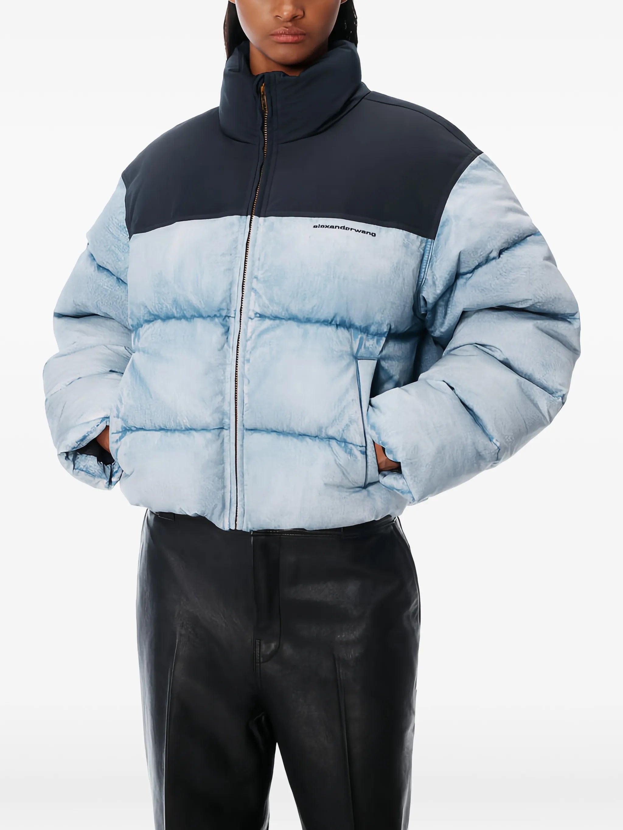 quilted puffer jacket